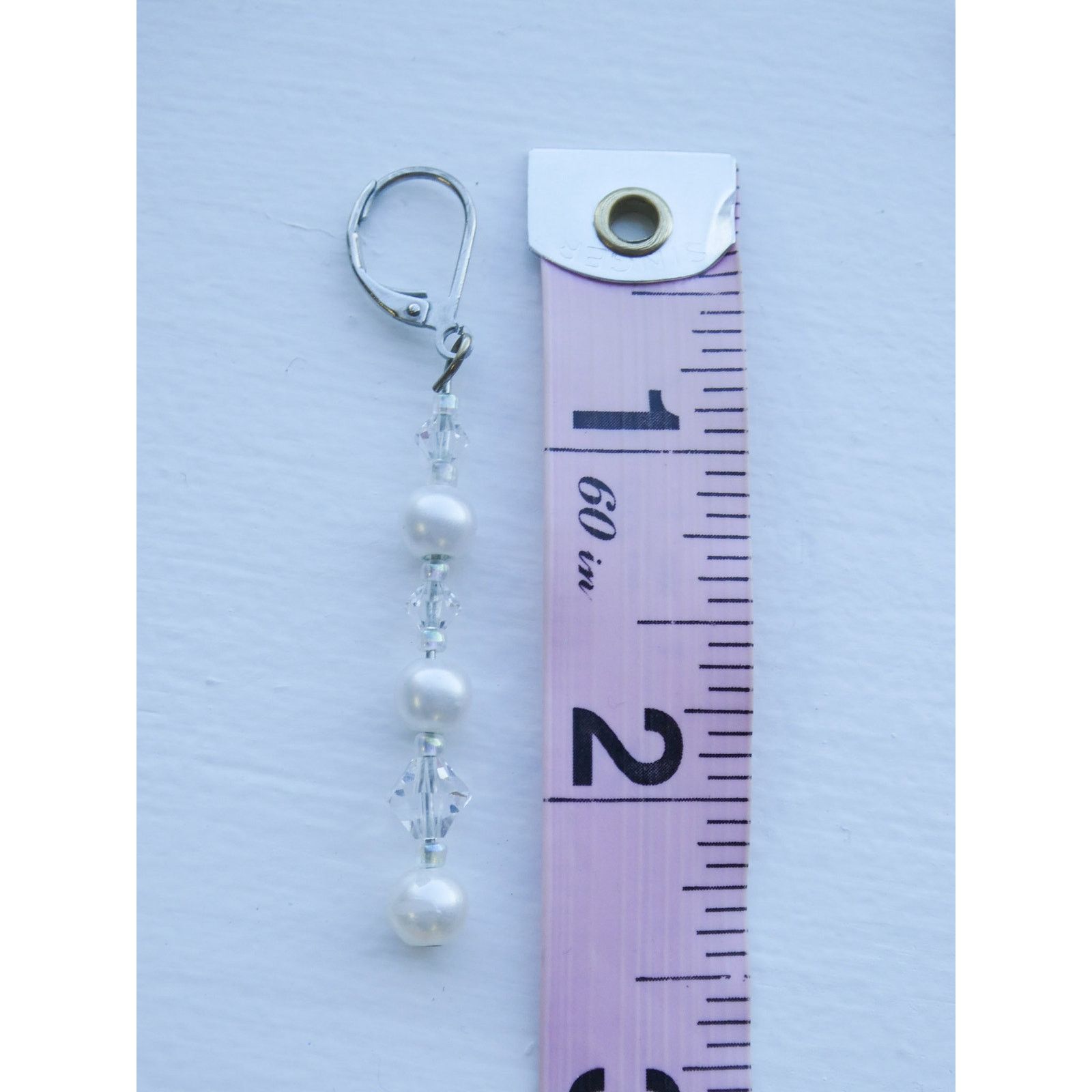 Vintage Pearl Drop Earrings Size ONE SIZE - 4 Thumbnail