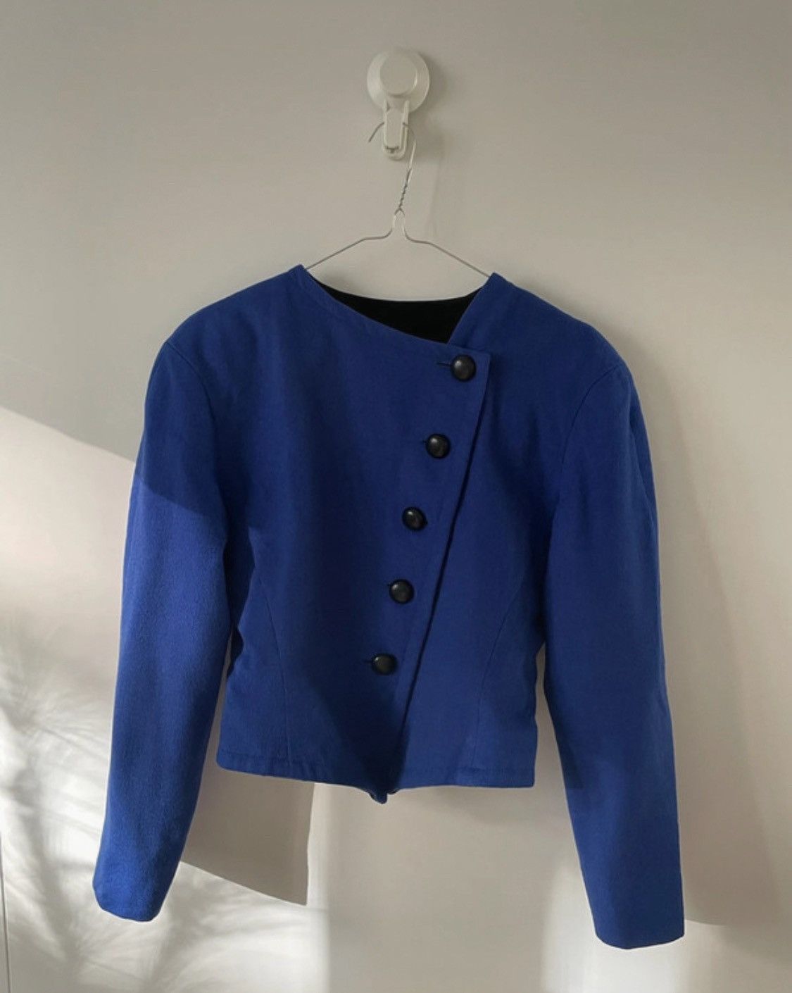 Lanvin Blue velvet Lanvin jacket Size S / US 4 / IT 40 - 1 Thumbnail