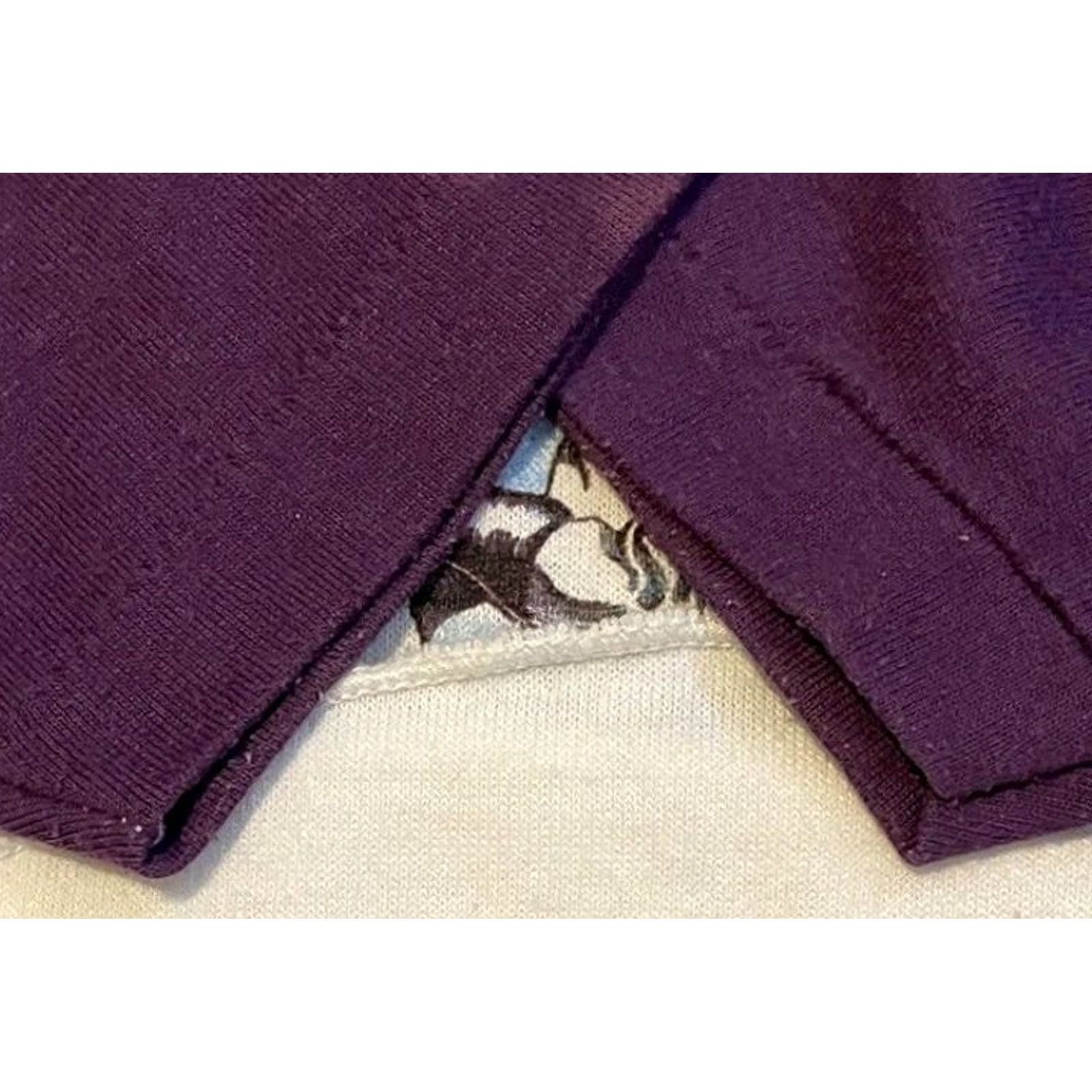 Vintage VINTAGE Danville Little League Shirt XS Purple 3/4 Sleeve Baseball College USA MLB 80s 90s Track Shit? Size US XS / EU 42 / 0 - 5 Thumbnail