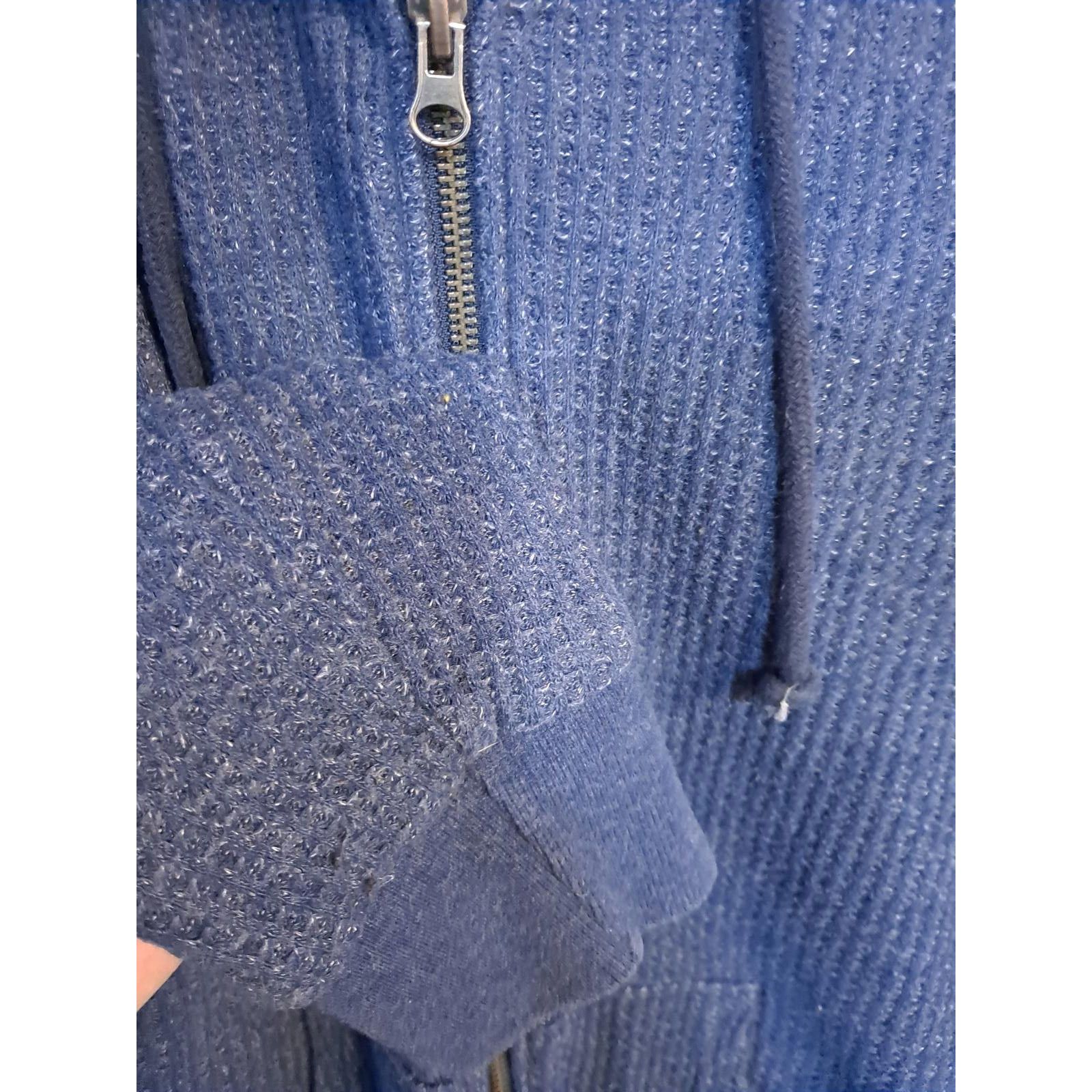Old Navy Old Navy Sherpa Lined Blue Hooded Sweatshirt Size Large Size US L / EU 52-54 / 3 - 2 Thumbnail