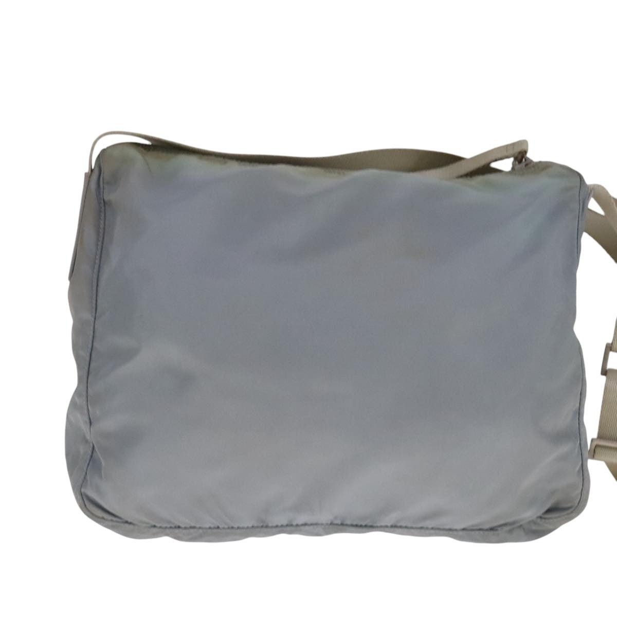 Prada PRADA Shoulder Bag Nylon Light Blue Gray Silver Size ONE SIZE - 2 Thumbnail