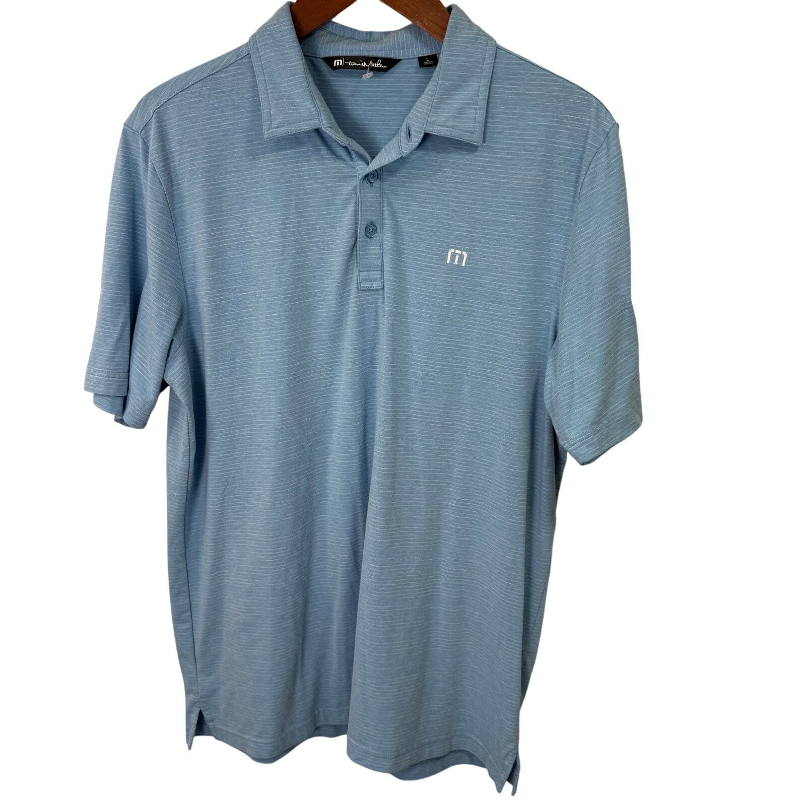 TravisMathew Travis Mathew Men’s Golf Polo Shirt L Performance # G669 Size US L / EU 52-54 / 3 - 5 Thumbnail