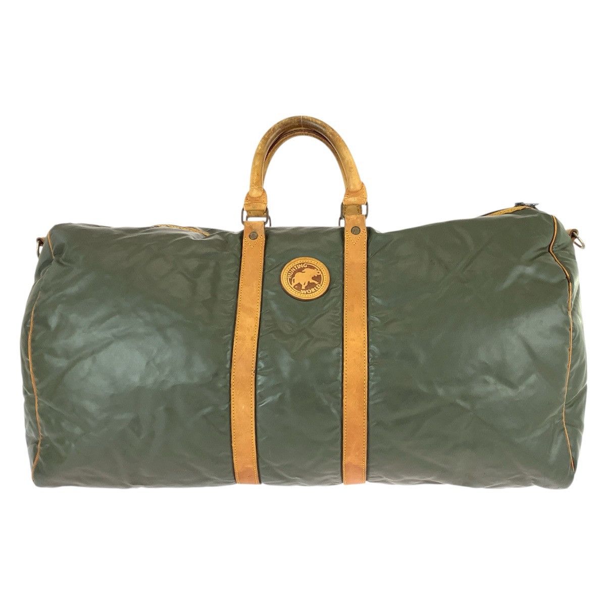 Other Hunting World BATTUE CROSS Nylon Leather Boston Bag Textile Travel Bag DUTY FREE for USA