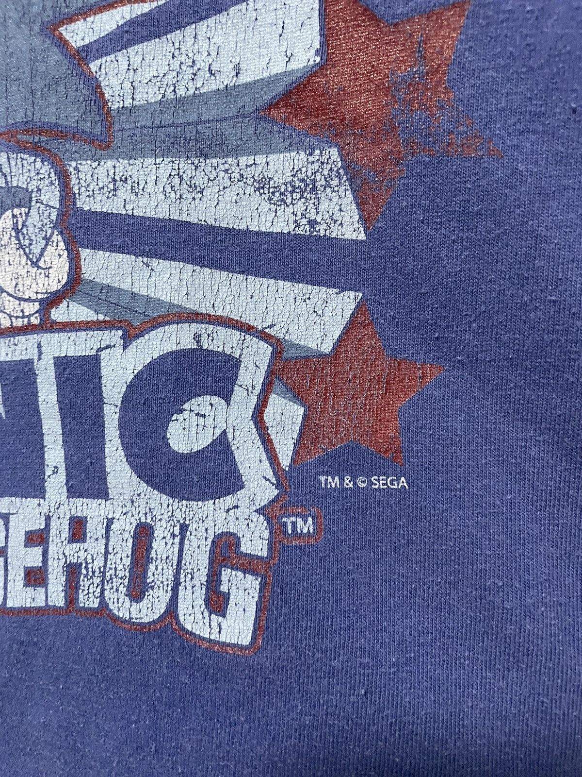 Nintendo × Vintage Vintage 1999 Sonic The Hedgehog Sega T Shirt 90s Tee Size US M / EU 48-50 / 2 - 8 Thumbnail