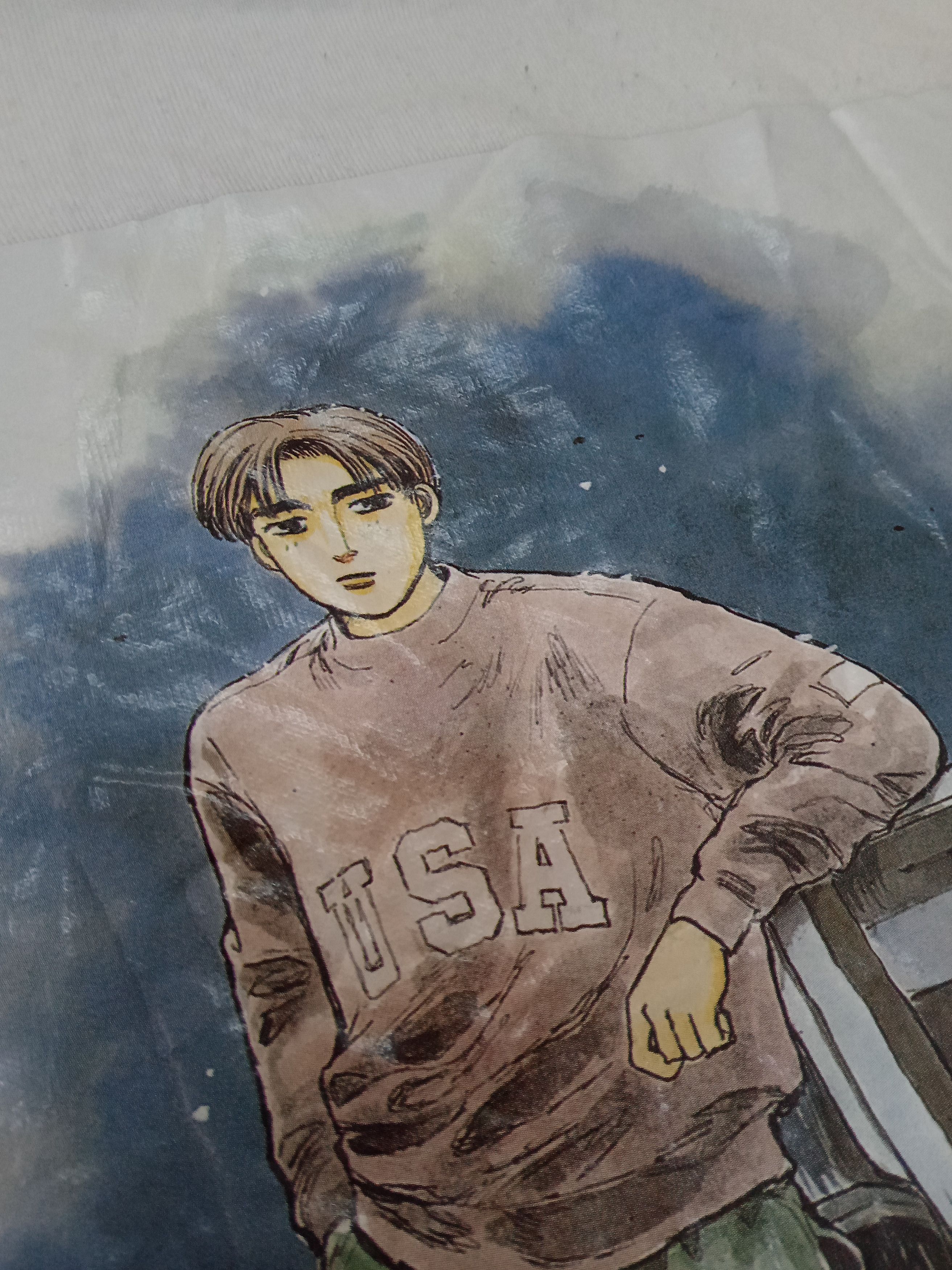 Anime × Japanese Brand Initial D Rare Design Top Size US L / EU 52-54 / 3 - 13 Thumbnail