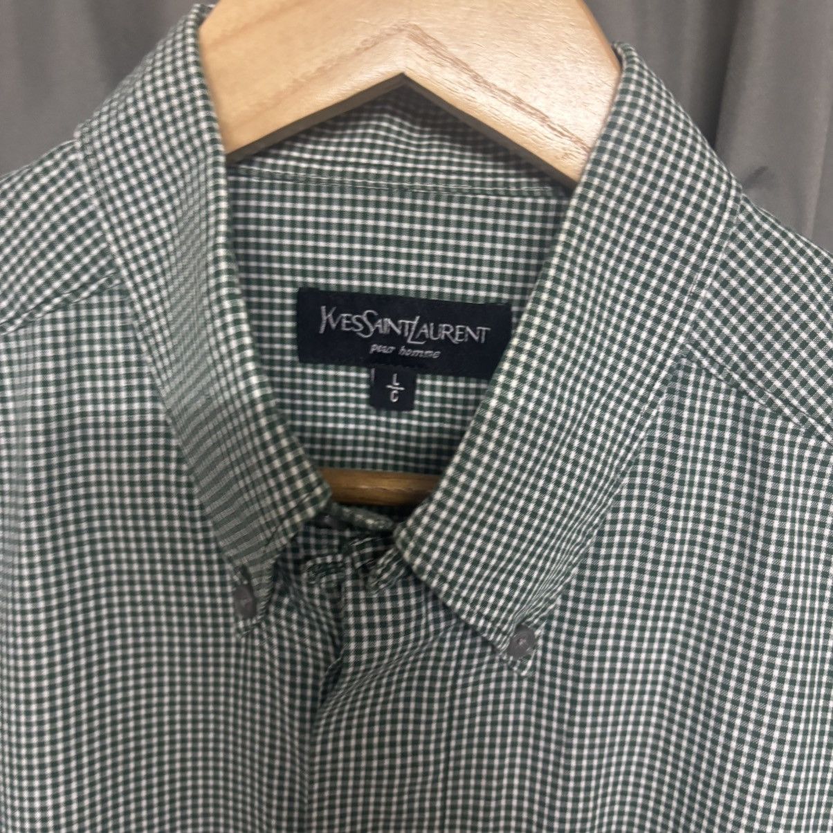 Yves Saint Laurent yves saint laurent shirt vintage Size US L / EU 52-54 / 3 - 3 Thumbnail
