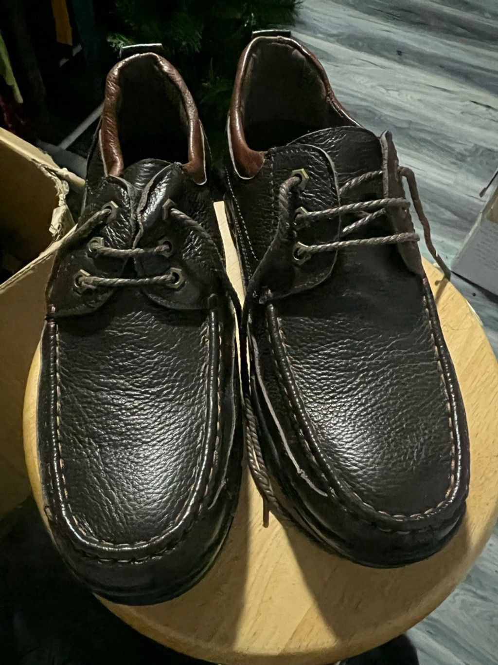 The Unbranded Brand Men's Unbranded Brown Loafers & Slip-Ons Size 12 Size US 12 / EU 45 - 2 Thumbnail