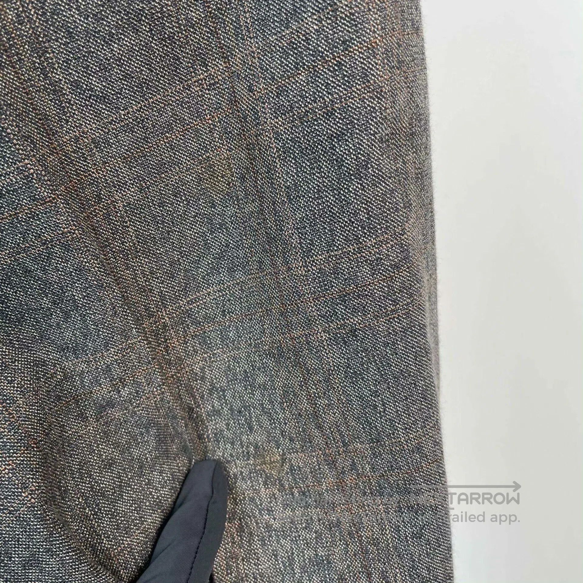Hermes Hermès Wool Trousers Gray Size 34. Size US 34 / EU 50 - 4 Thumbnail