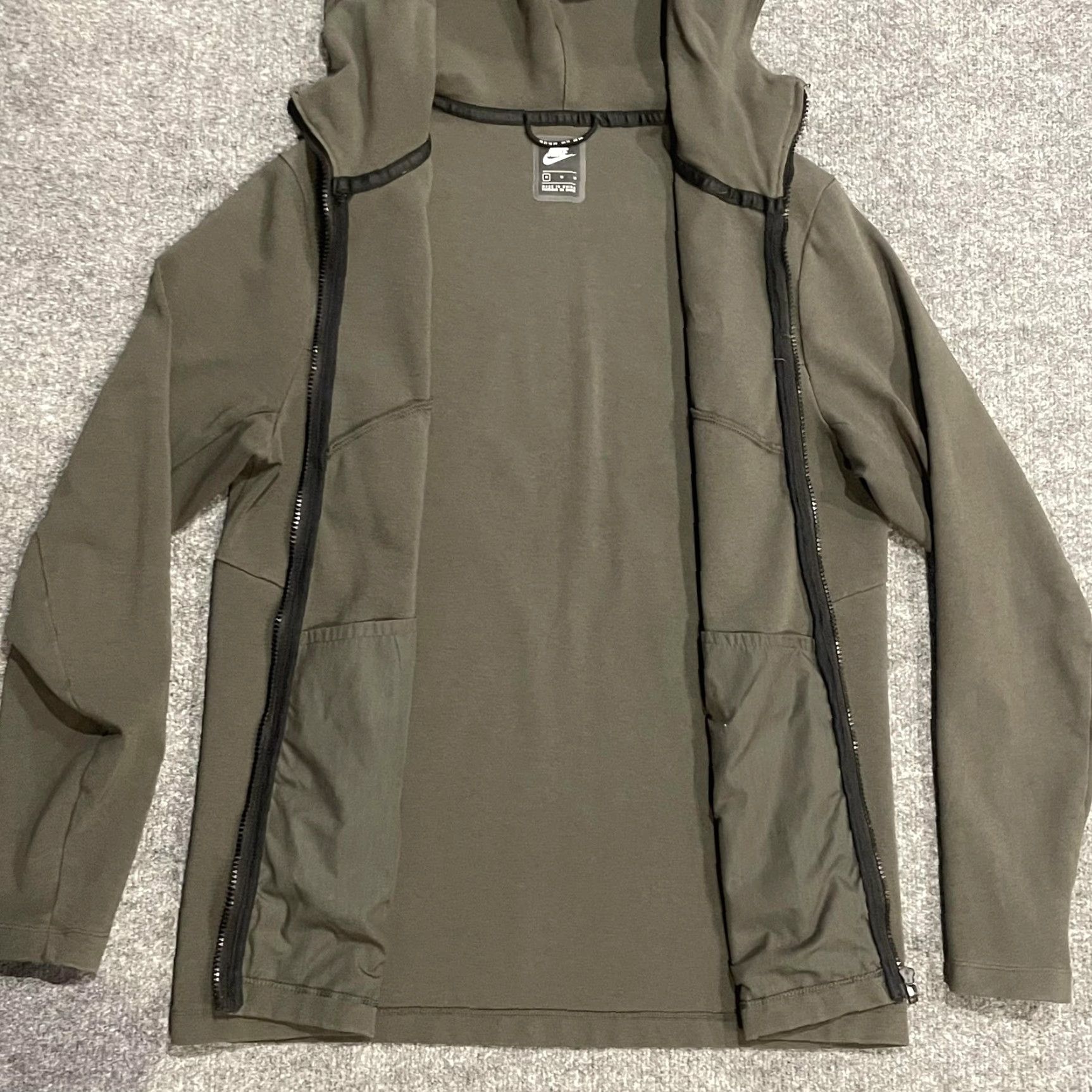 Nike Nike Tech Fleece Pack Full Zip Training Hoodie Mens M Green Nike Swoosh Logo 说明 Size US M / EU 48-50 / 2 - 3 Thumbnail