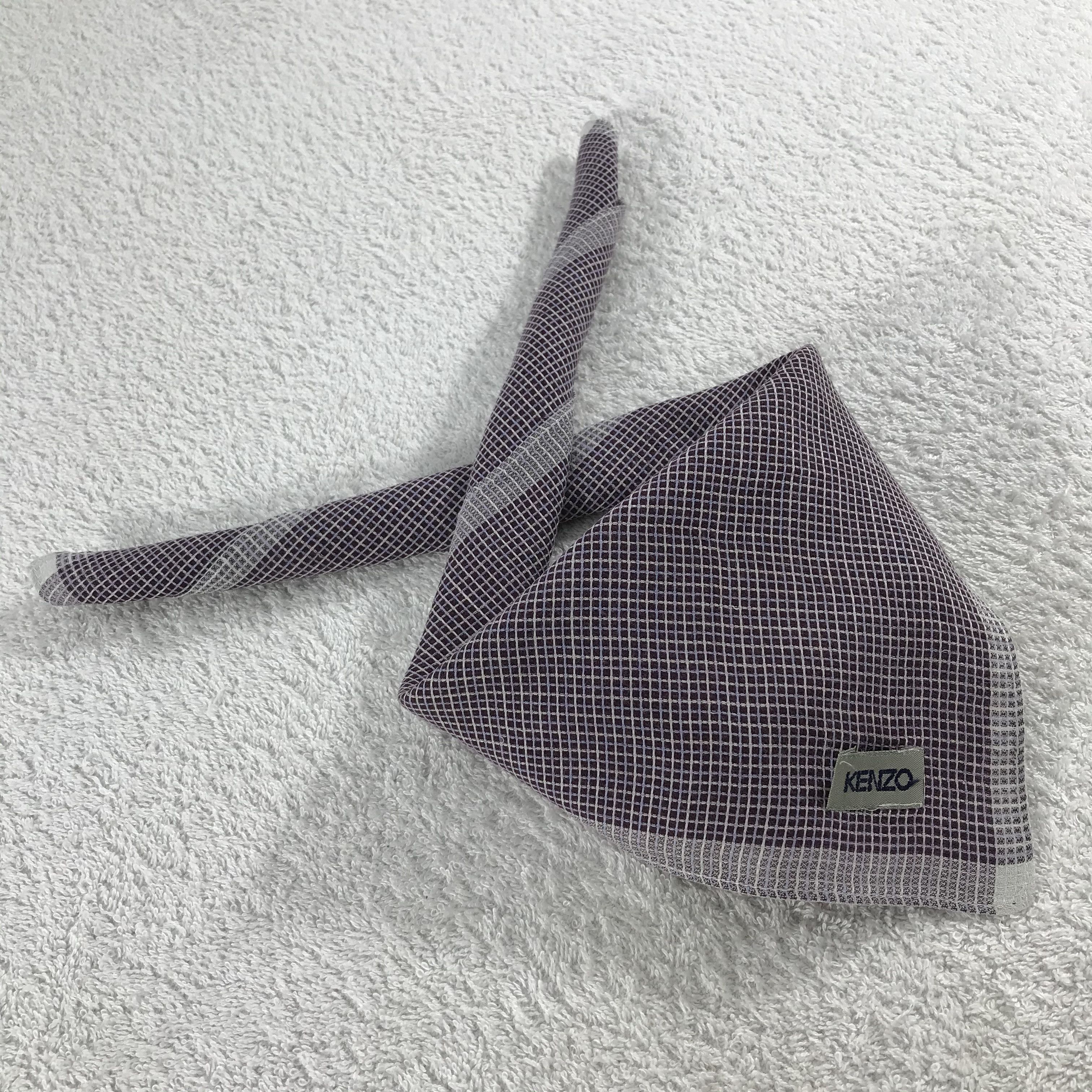 Kenzo × Vintage Kenzo Bandana / Handkerchief / Neckerchief - S278 Size ONE SIZE - 4 Thumbnail