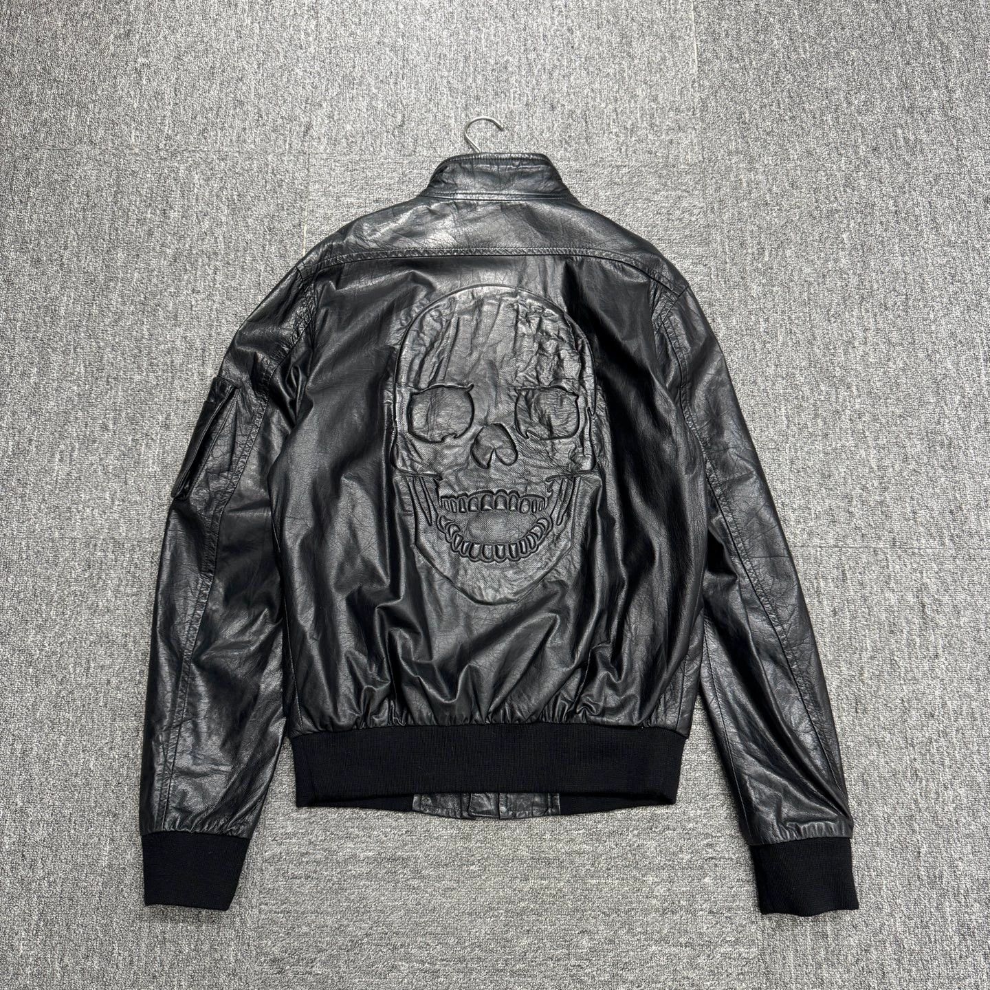 Philipp Plein PHILIPP PLEIN men's leather jacket L 98 new Size US L / EU 52-54 / 3 - 5 Thumbnail