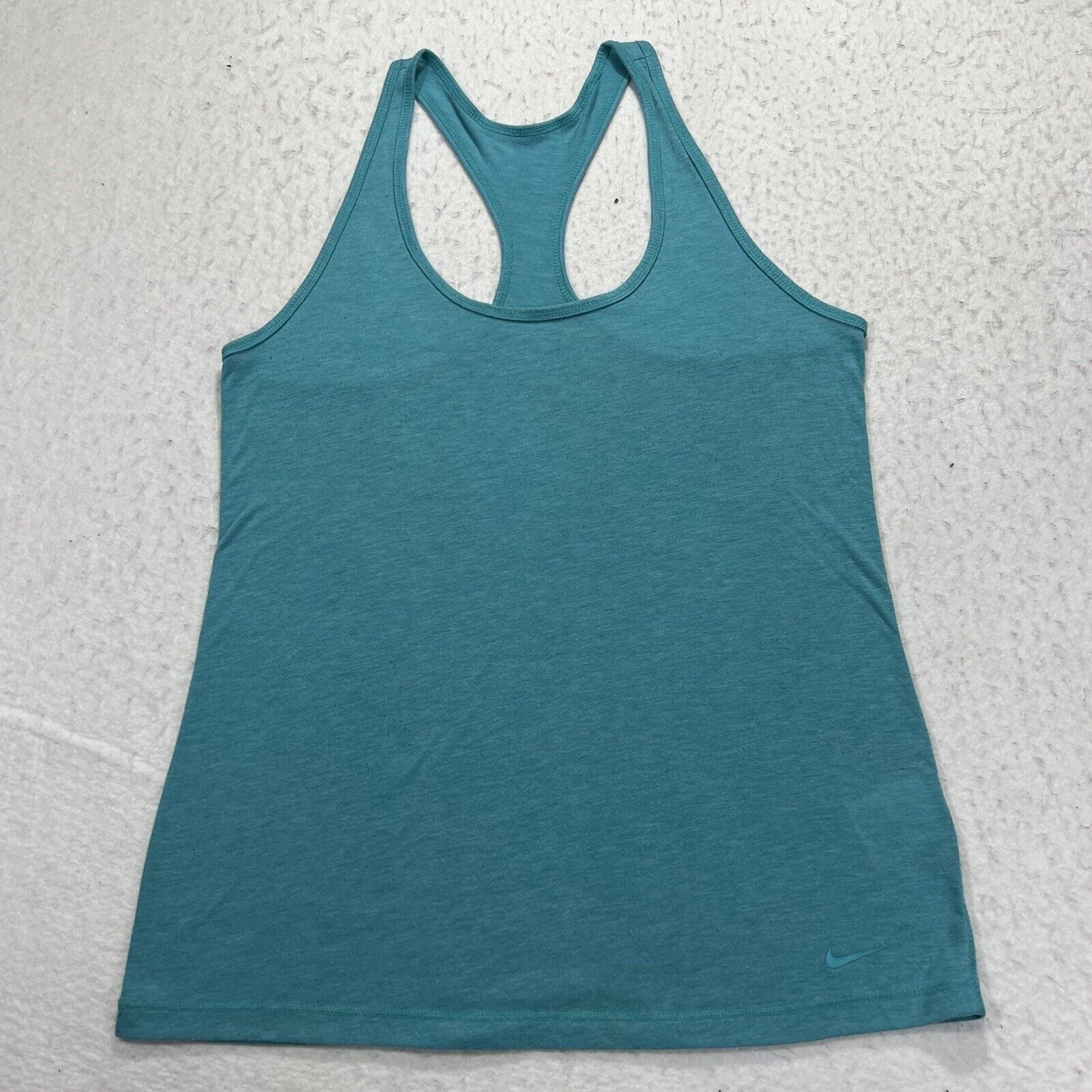 Nike Nike Dri Fit Blue Racerback Athletic Tank Top Size S / US 4 / IT 40 - 1 Thumbnail