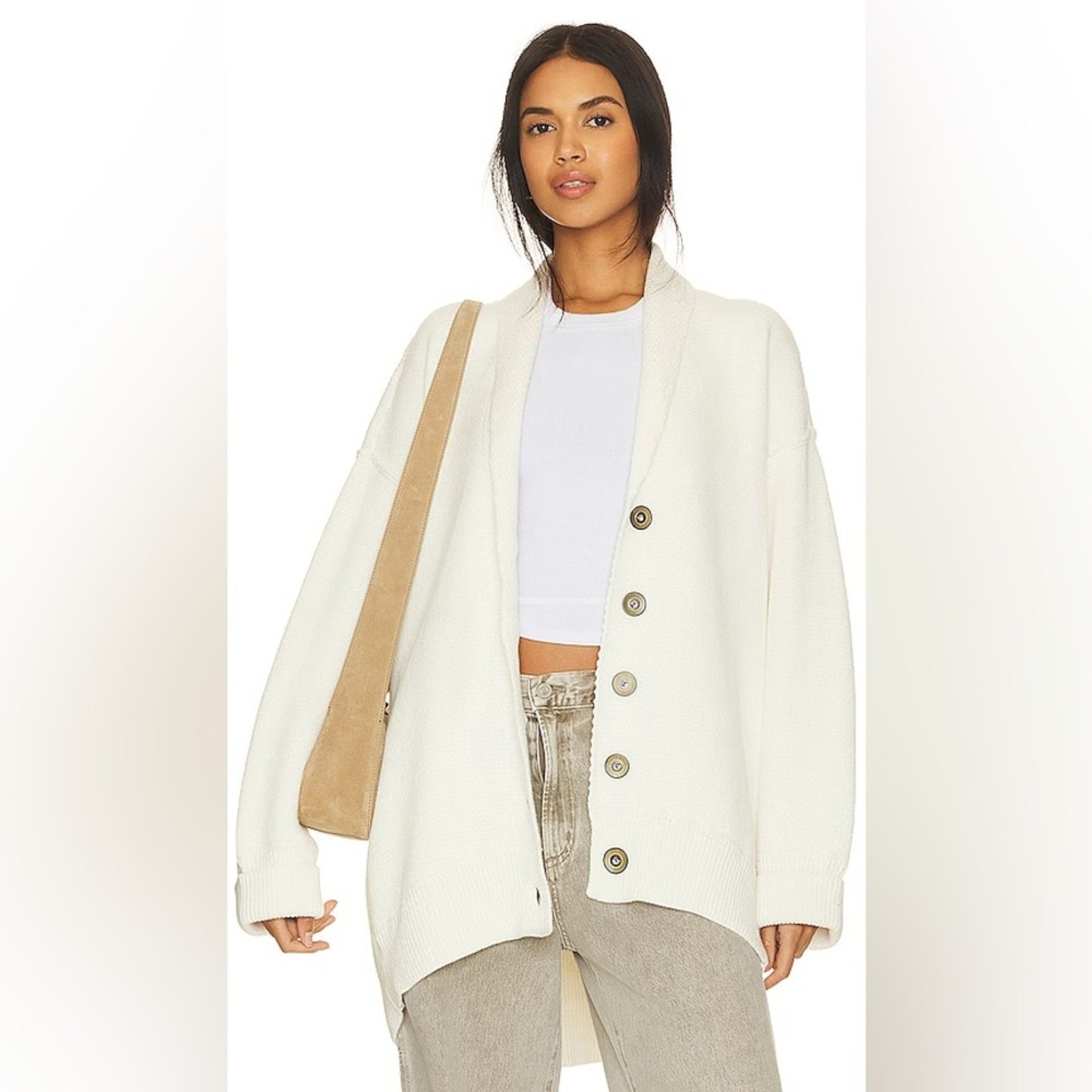 Free People 🎉LAST‎ CHANCE🎉Free People Chamomile Cardi Size M / US 6-8 / IT 42-44 - 6 Thumbnail