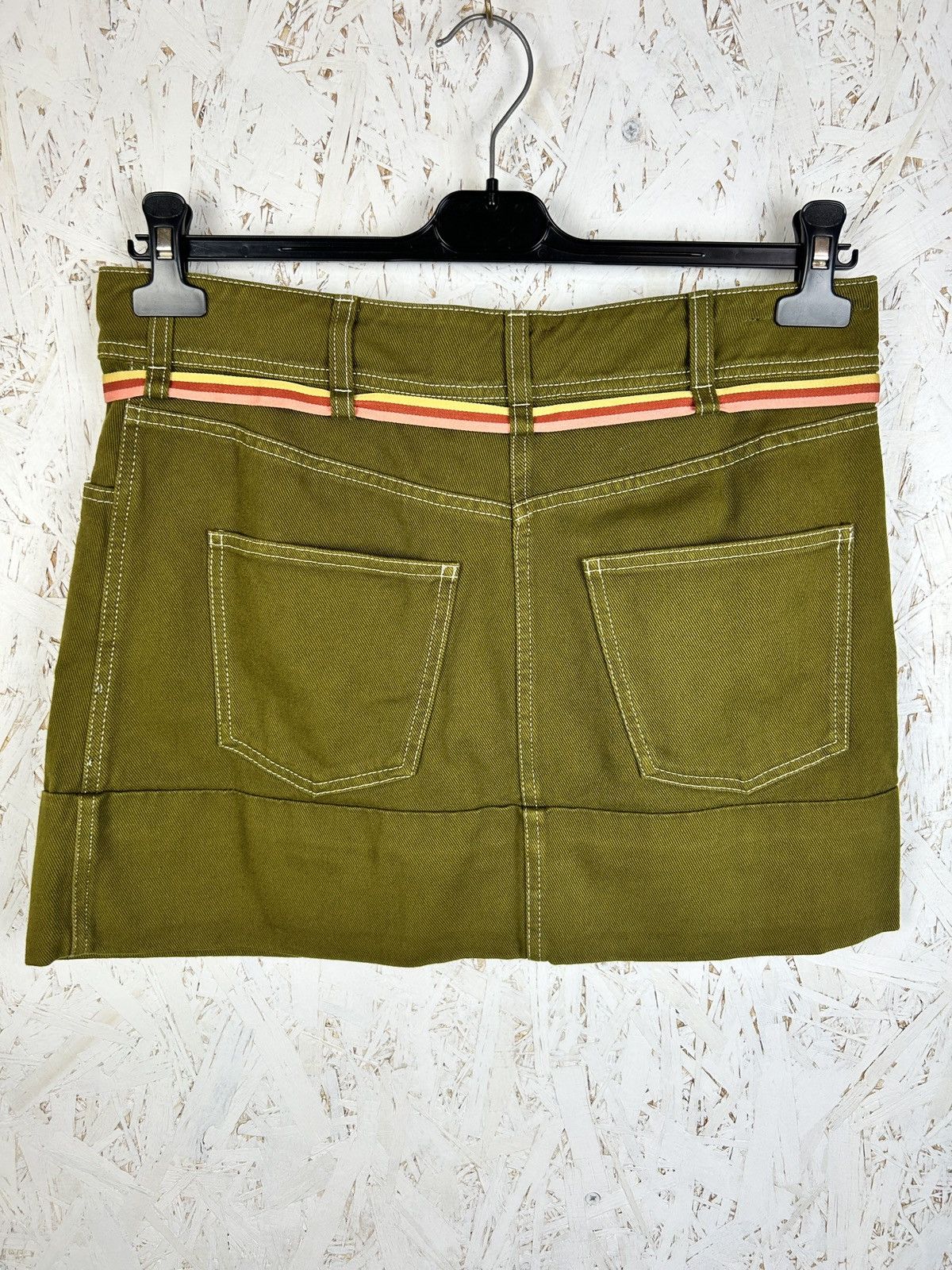 Acne Studios BNWT Acne Studios Bla Konst Dive Dye Belted Denim Skirt 38 Size 26" / US 2 / IT 38 - 5 Thumbnail