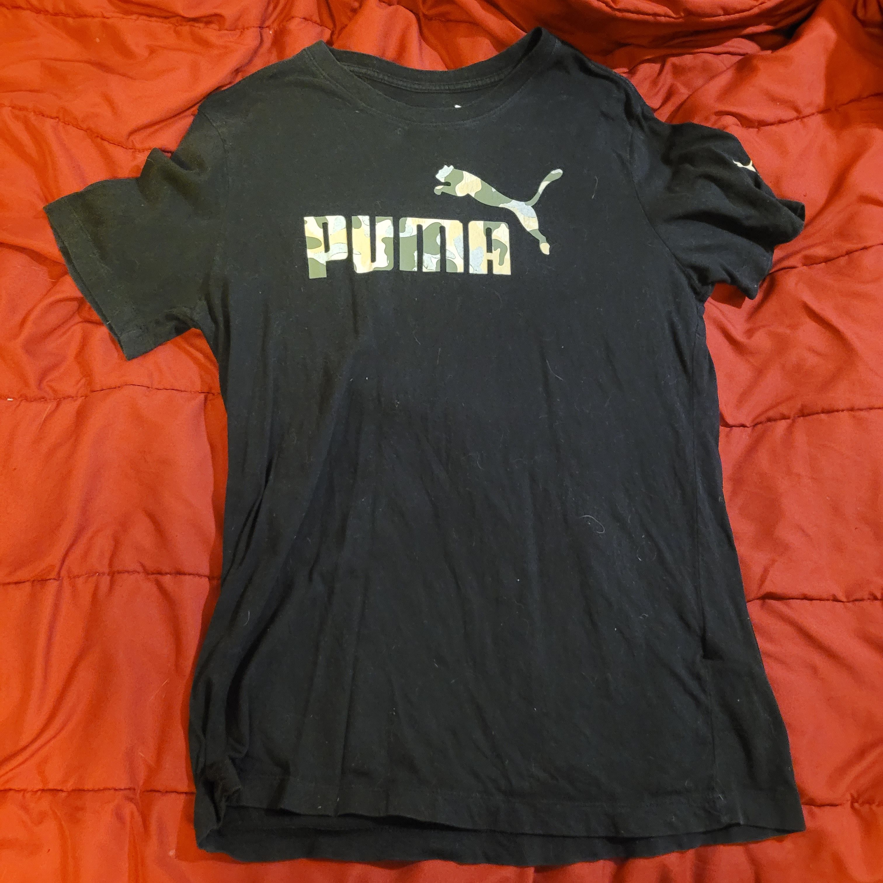 Puma TALL Camo Graphic Puma T-Shirt Size US M / EU 48-50 / 2 - 2 Thumbnail
