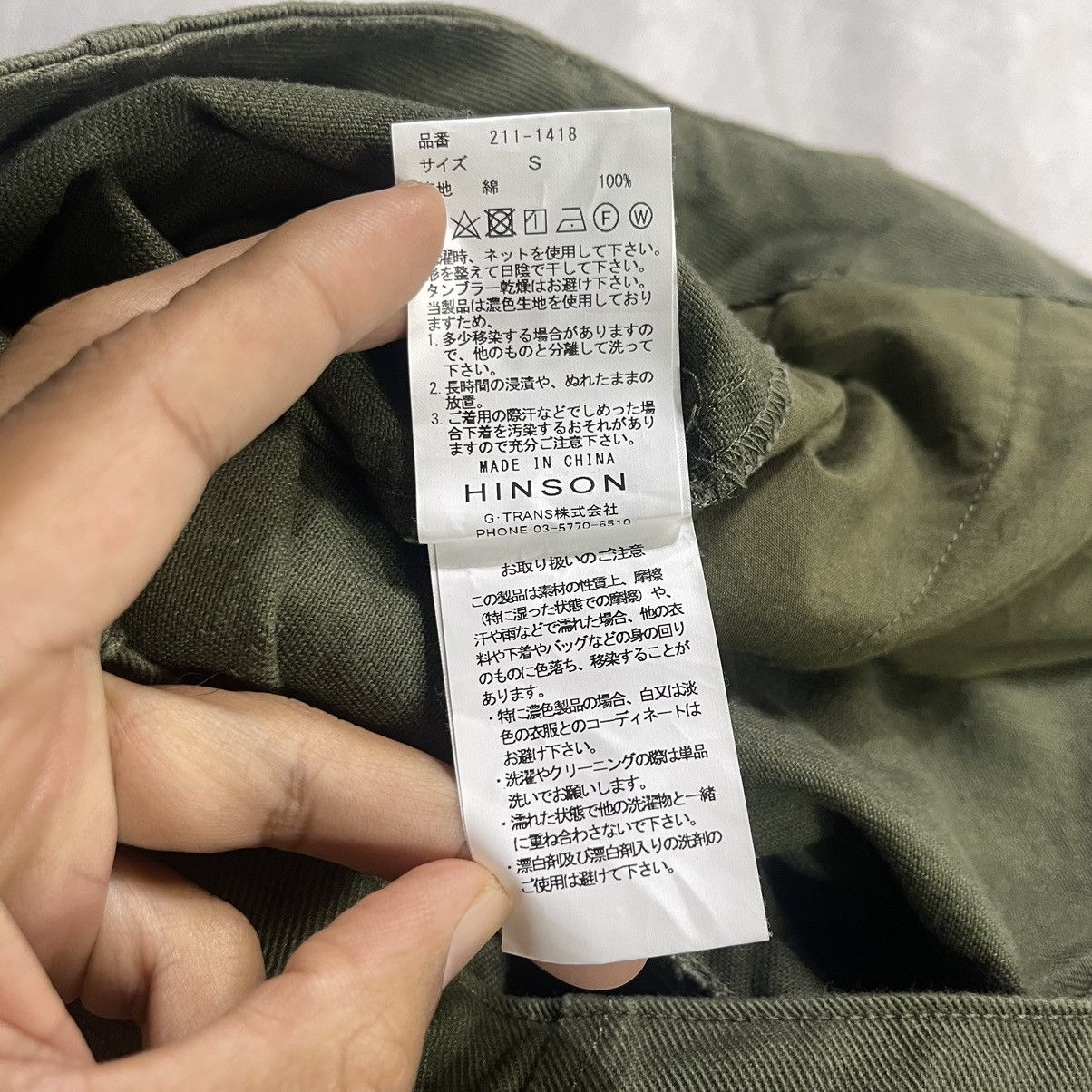 Vintage Hinson Garments 50s Baggy Cargo Tactical Japan Pant Size US 32 / EU 48 - 12 Thumbnail