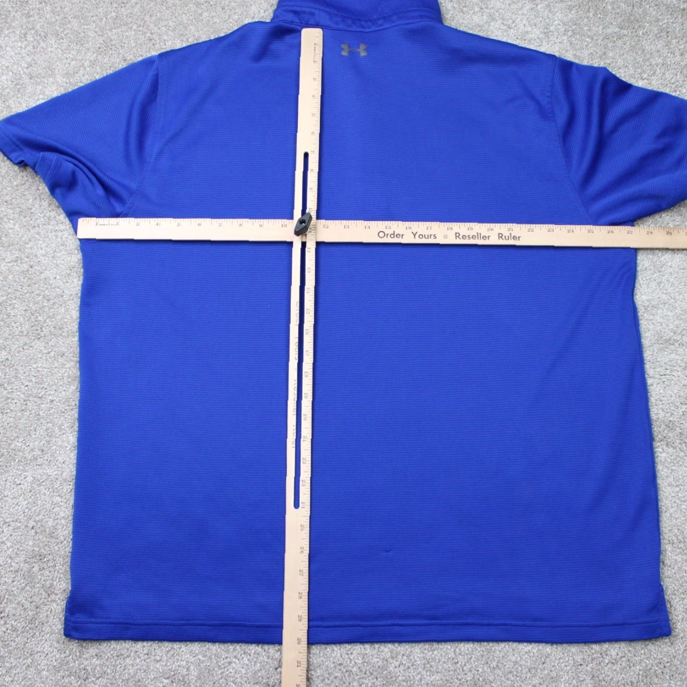 Under Armour Under Armour Polo Shirt Mens 3XL Blue UA Tech Performance HeatGear S/S Polo Shirt Mens 3XL Blue UA Tech Performance HeatGear Loose Fit S/S Size US XXL / EU 58 / 5 - 7 Thumbnail