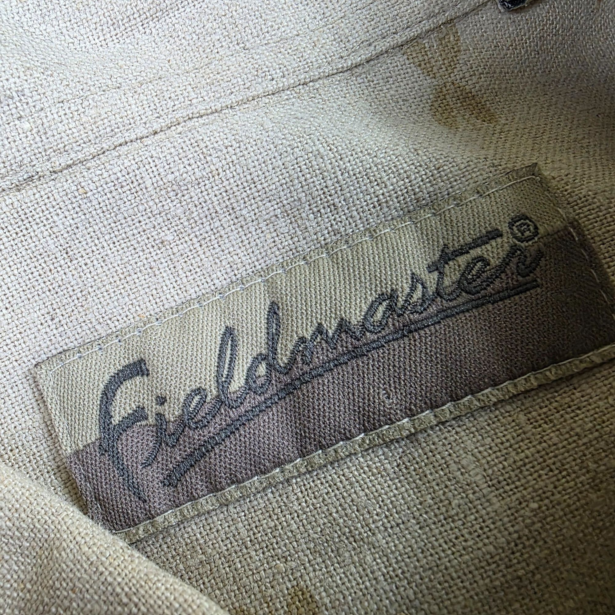 Fieldmaster Vintage Fieldmaster Mens XL Beige Button Up Short Sleeve Shi Size US XL / EU 56 / 4 - 5 Thumbnail