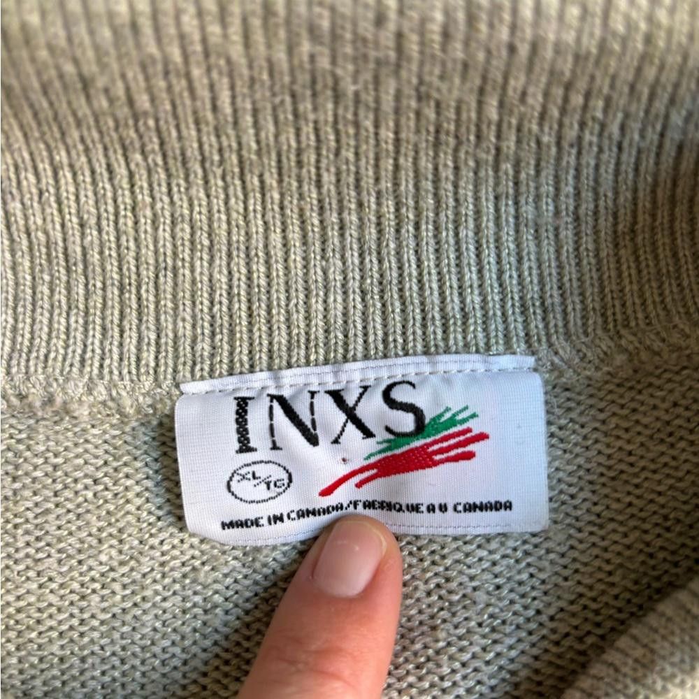 Designer Vintage INSX golf sweater Size US XL / EU 56 / 4 - 3 Thumbnail