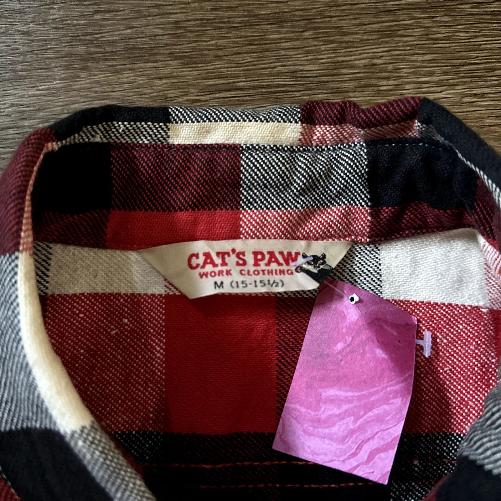 CAT'S PAW Vintage Cats Paw flannel Size US M / EU 48-50 / 2 - 1 Thumbnail