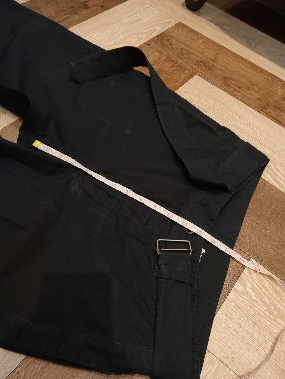 Margaret Howell MARGARET HOWELL WIDE BAGGY BLACK PANTS Size US 33 - 12 Thumbnail