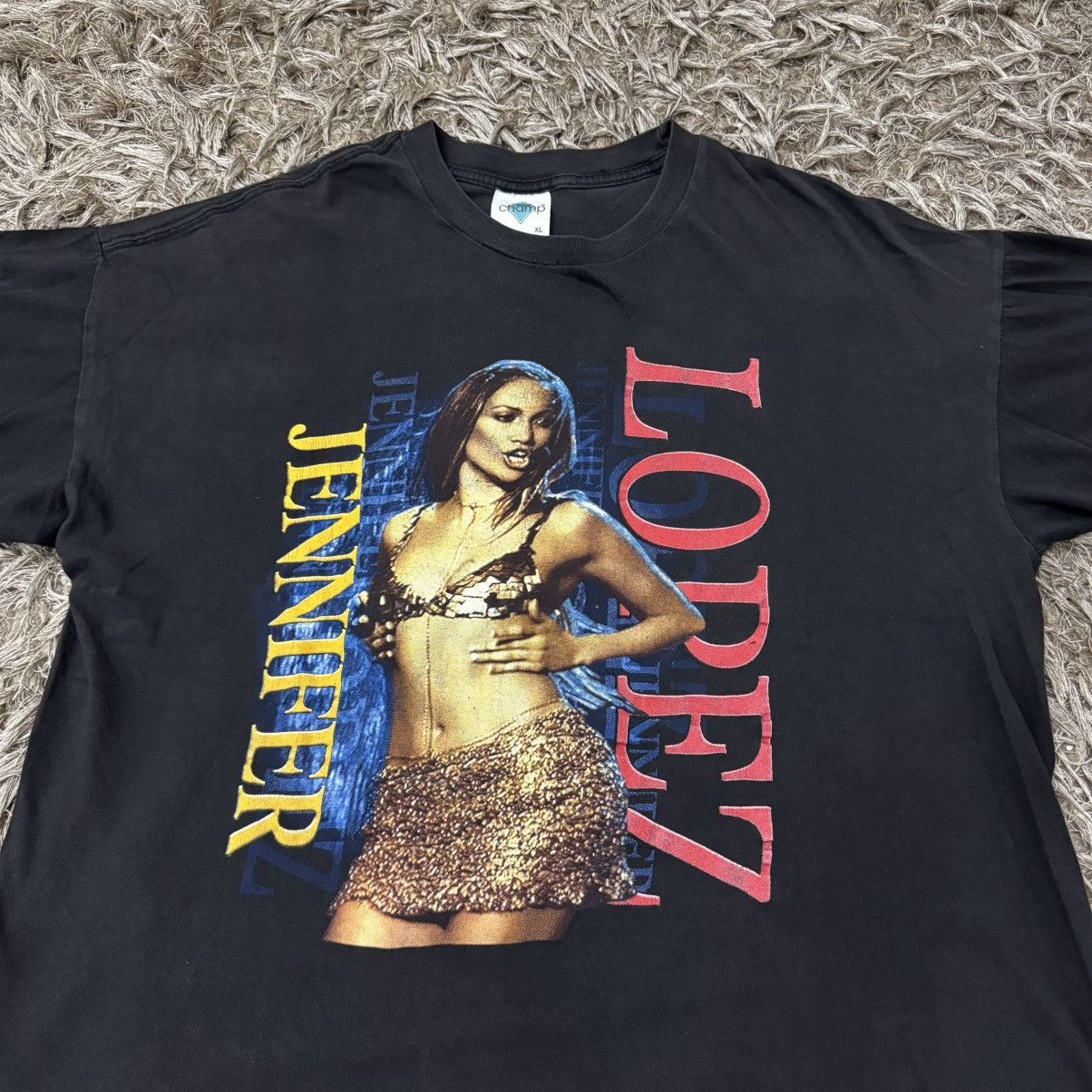 Rap Tees Vintage x Jennifer Lopez 90s Size US XL / EU 56 / 4 - 2 Thumbnail