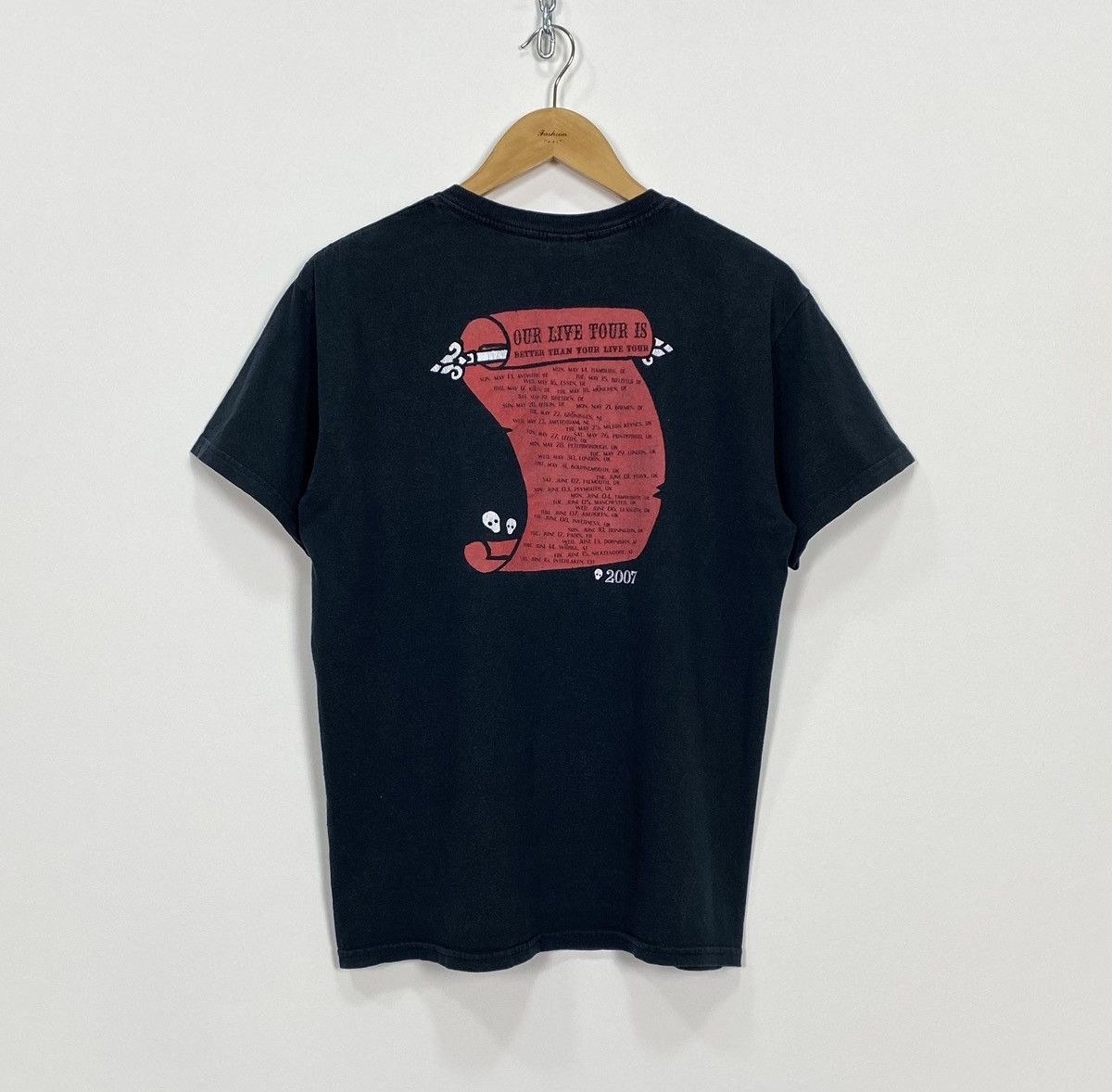 Band Tees Reel Big Fish 2007 Tour T-shirt Rock Band Gildan Merch Top Size US M / EU 48-50 / 2 - 6 Thumbnail