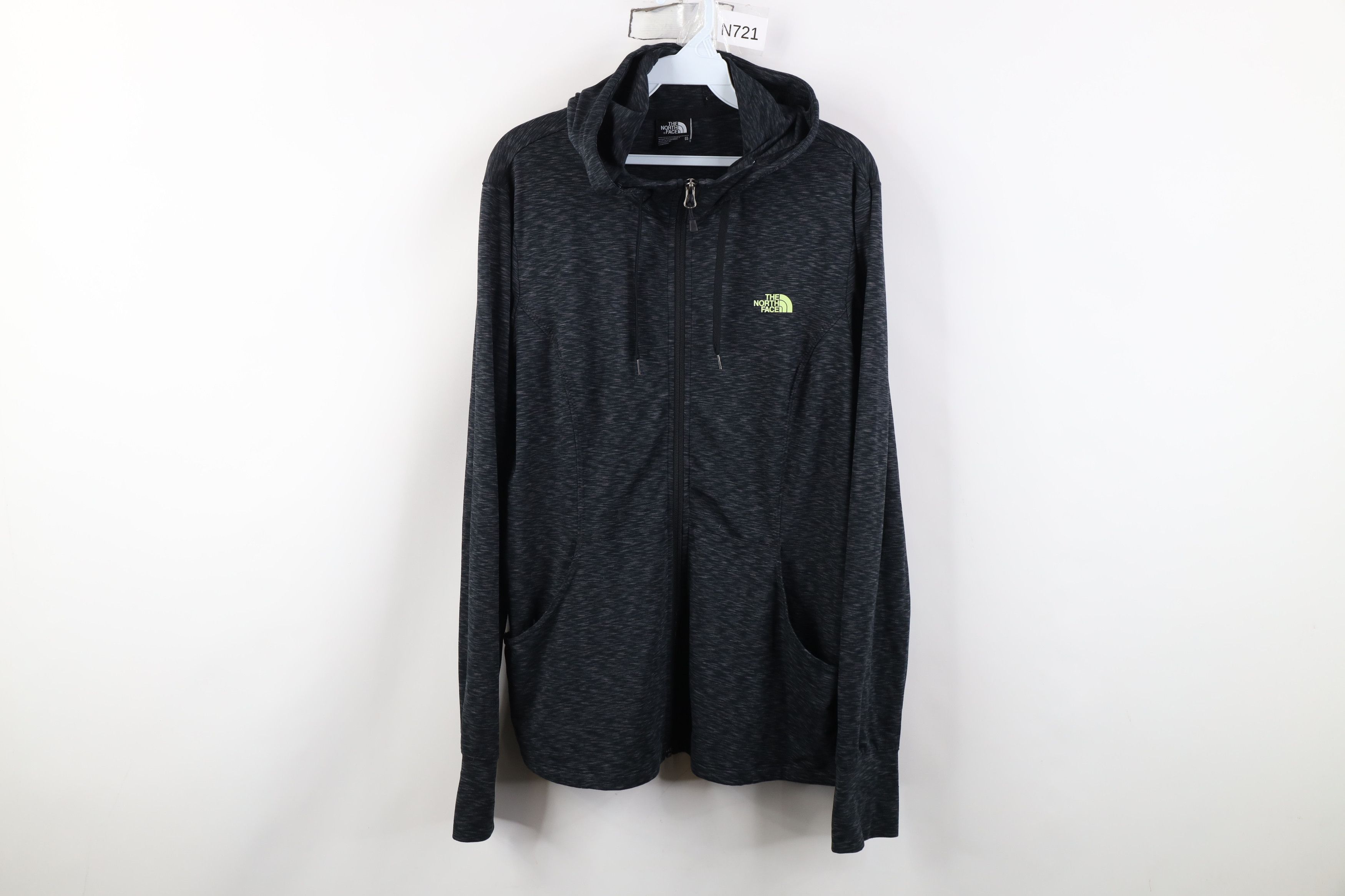 The North Face The North Face Lightweight Full Zip Hoodie Heather Black Size XL / US 12-14 / IT 48-50 - 1 Thumbnail