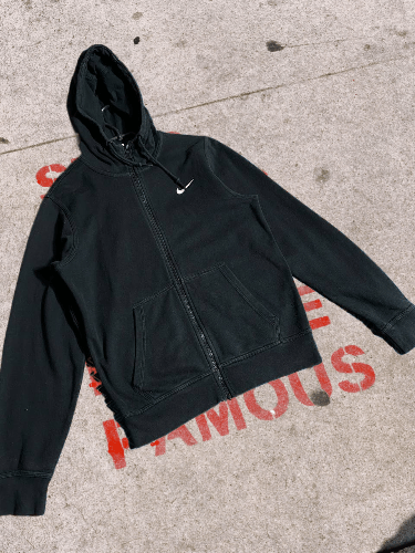 Nike × Vintage Nike Zip Hoodie Streetwear Vintage Size US S / EU 44-46 / 1 - 1 Thumbnail
