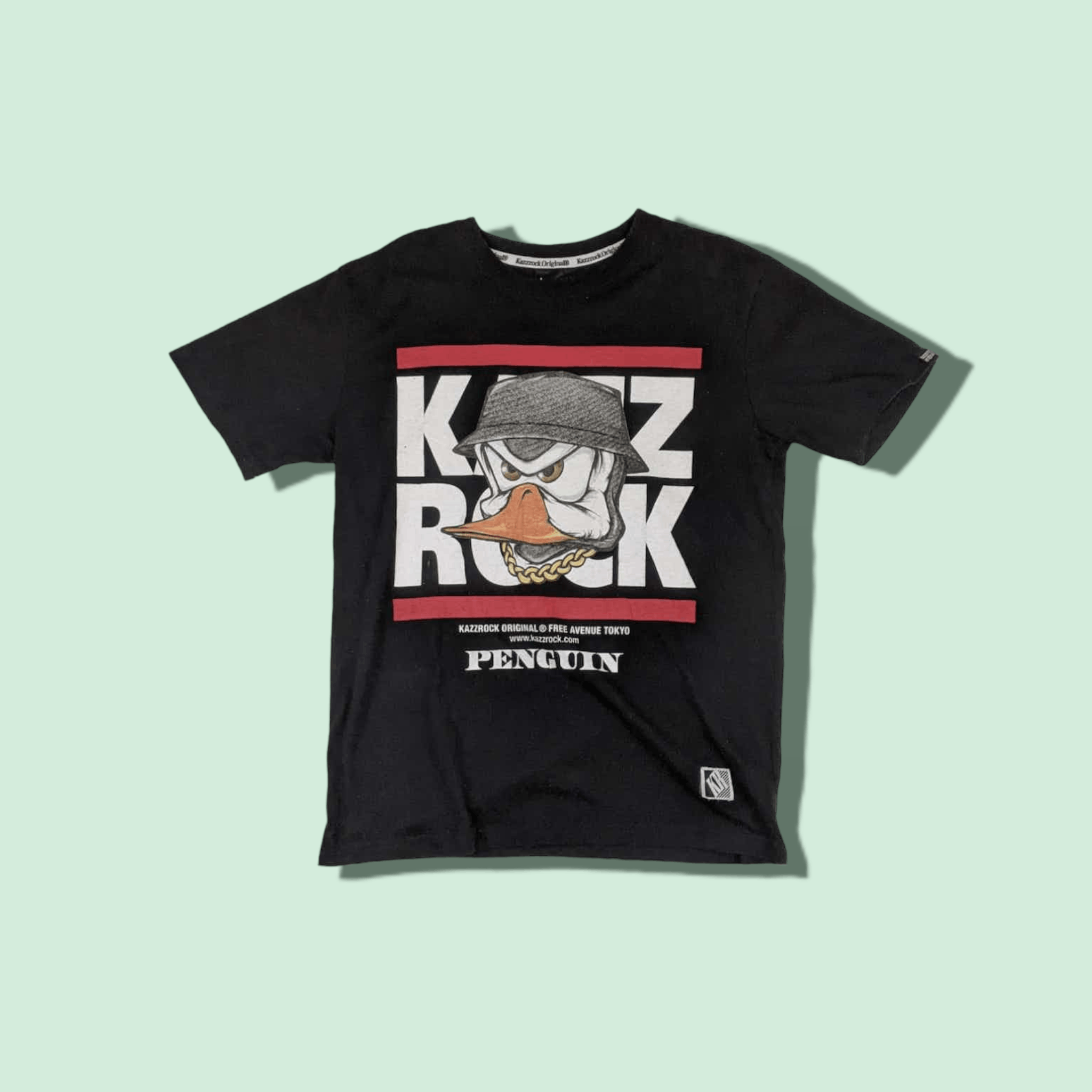 Japanese Brand Japan KAZROCK Big Logo Spell Out T-Shirt Size US L / EU 52-54 / 3 - 1 Thumbnail
