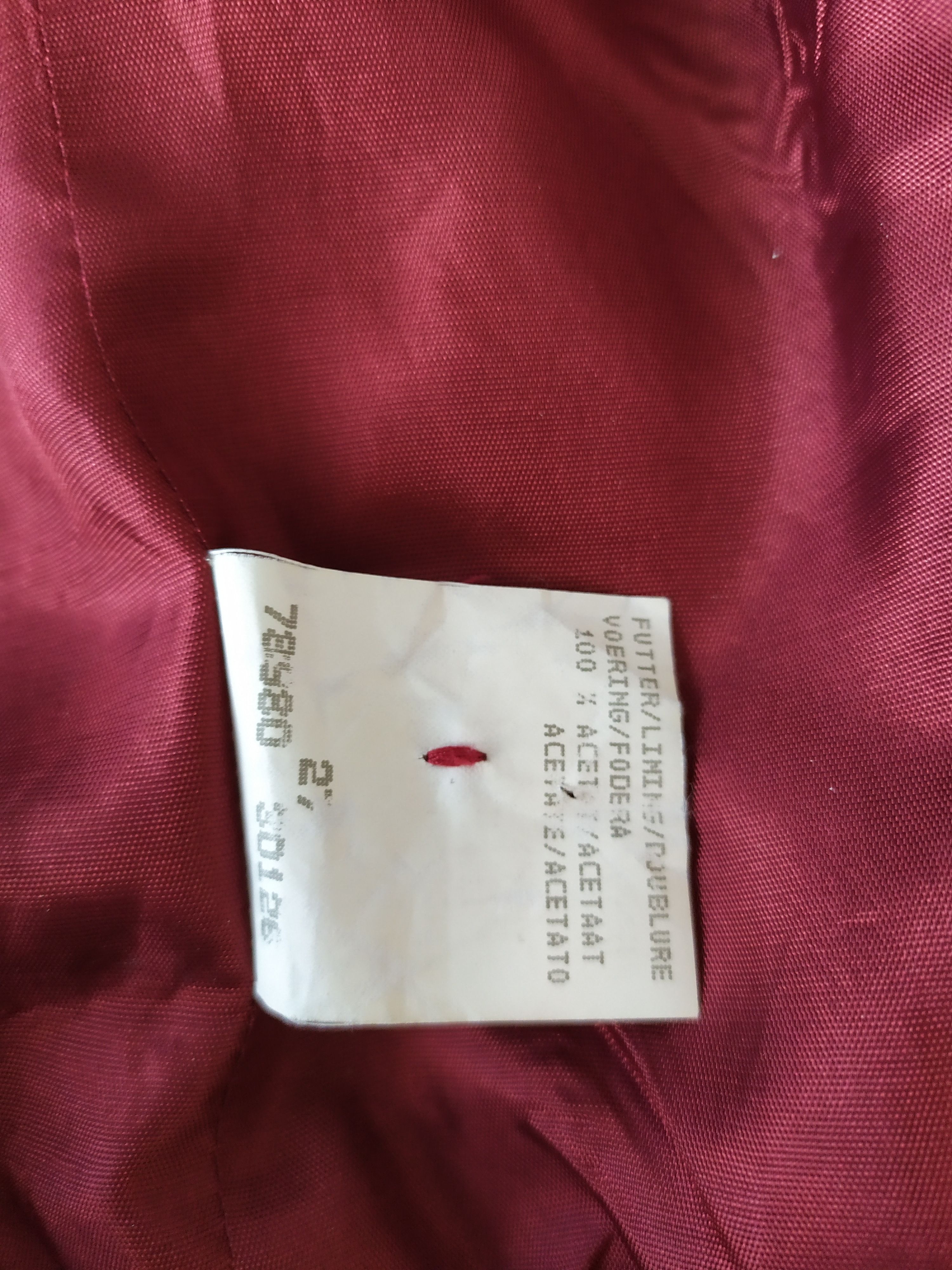The Difference Raspberry Linen women jacket blazer Bavarian Vintage XL Size XXL / US 16-18 / IT 52-54 - 8 Thumbnail