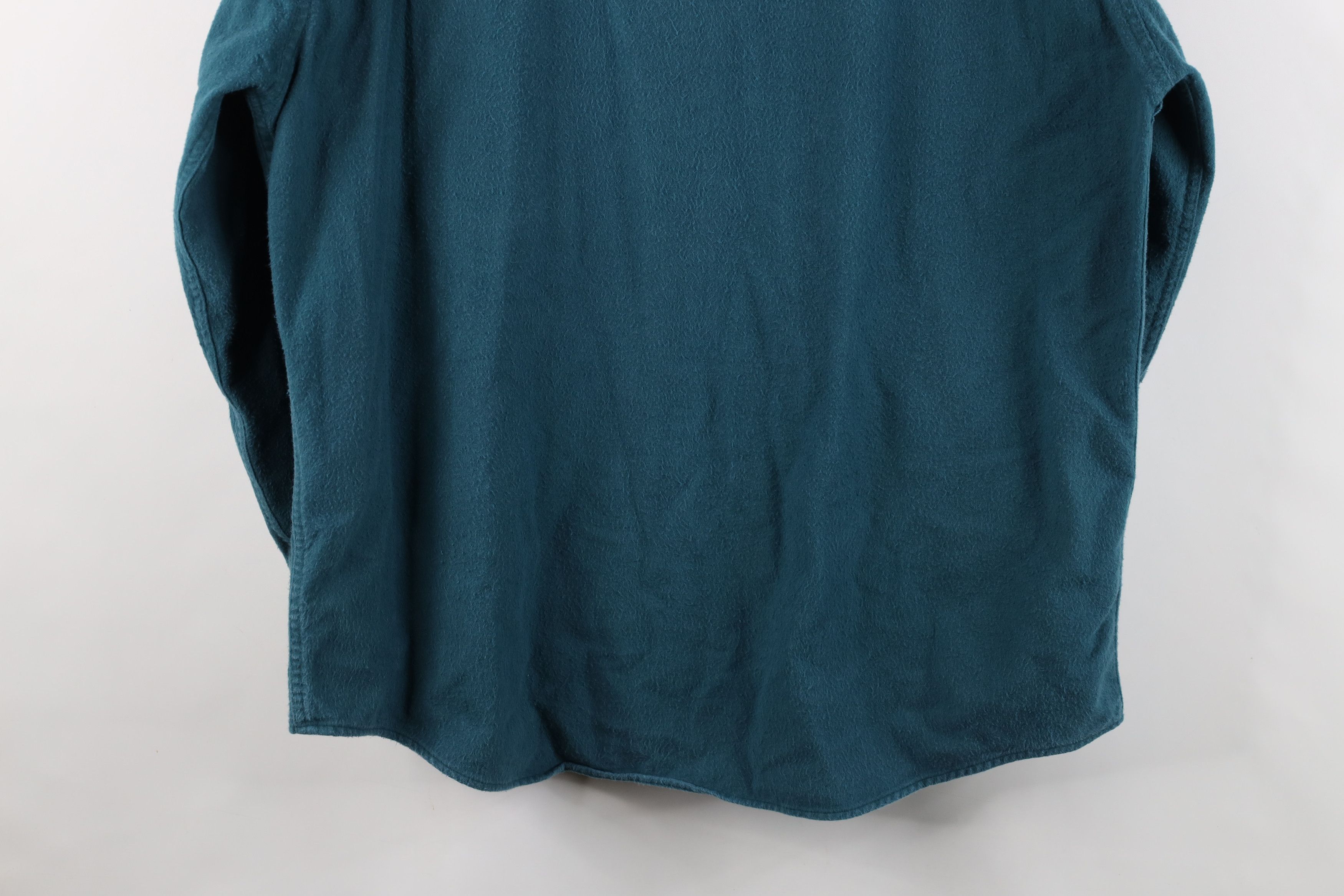 Vintage Vintage 90s Streetwear Cloth Collared Button Shirt Green Size US XL / EU 56 / 4 - 11 Thumbnail