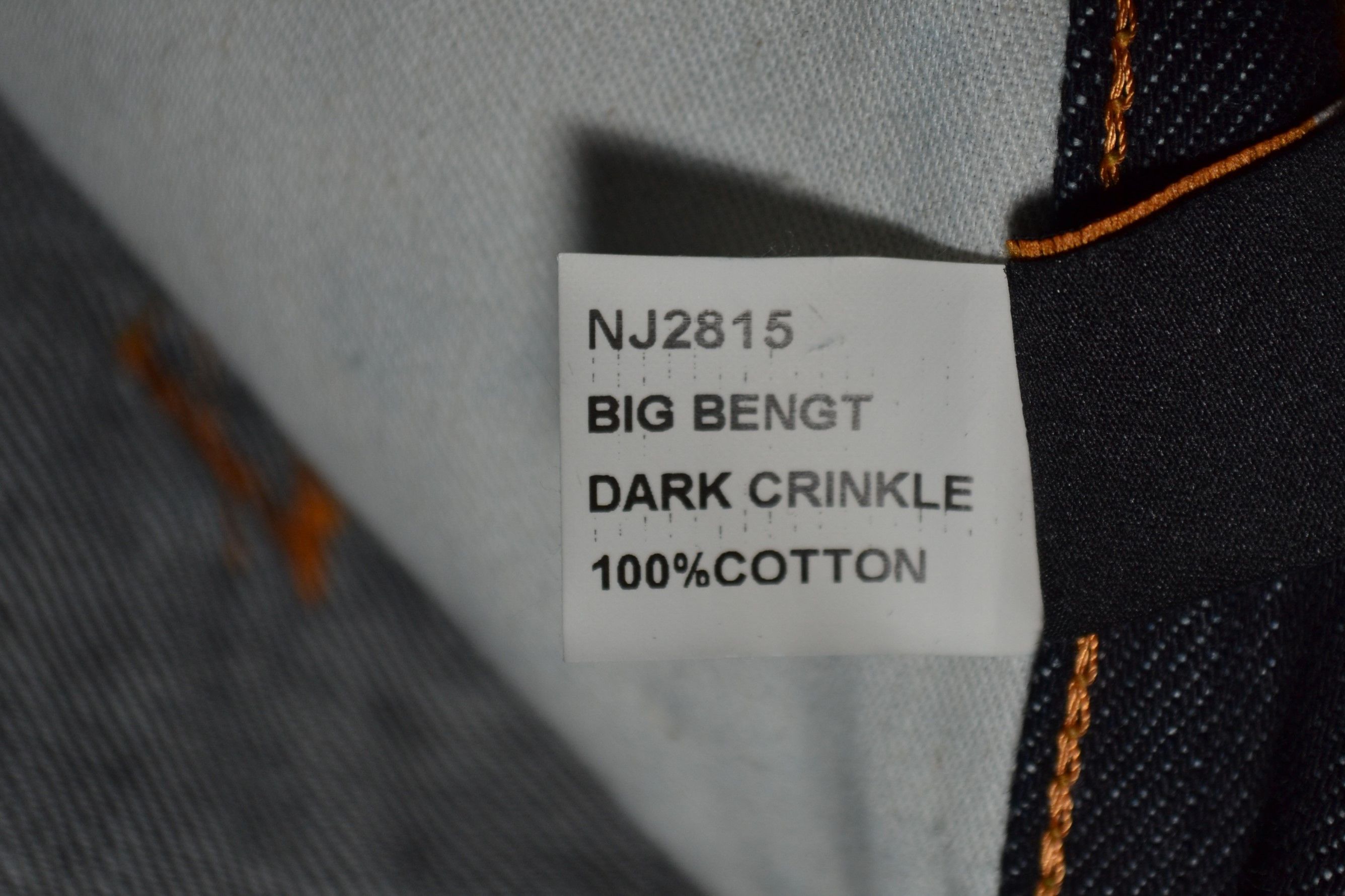 Nudie Jeans Nudie Jeans Big Bnegt Dark Crinkle 32 34 Cotton Size US 32 / EU 48 - 17 Thumbnail