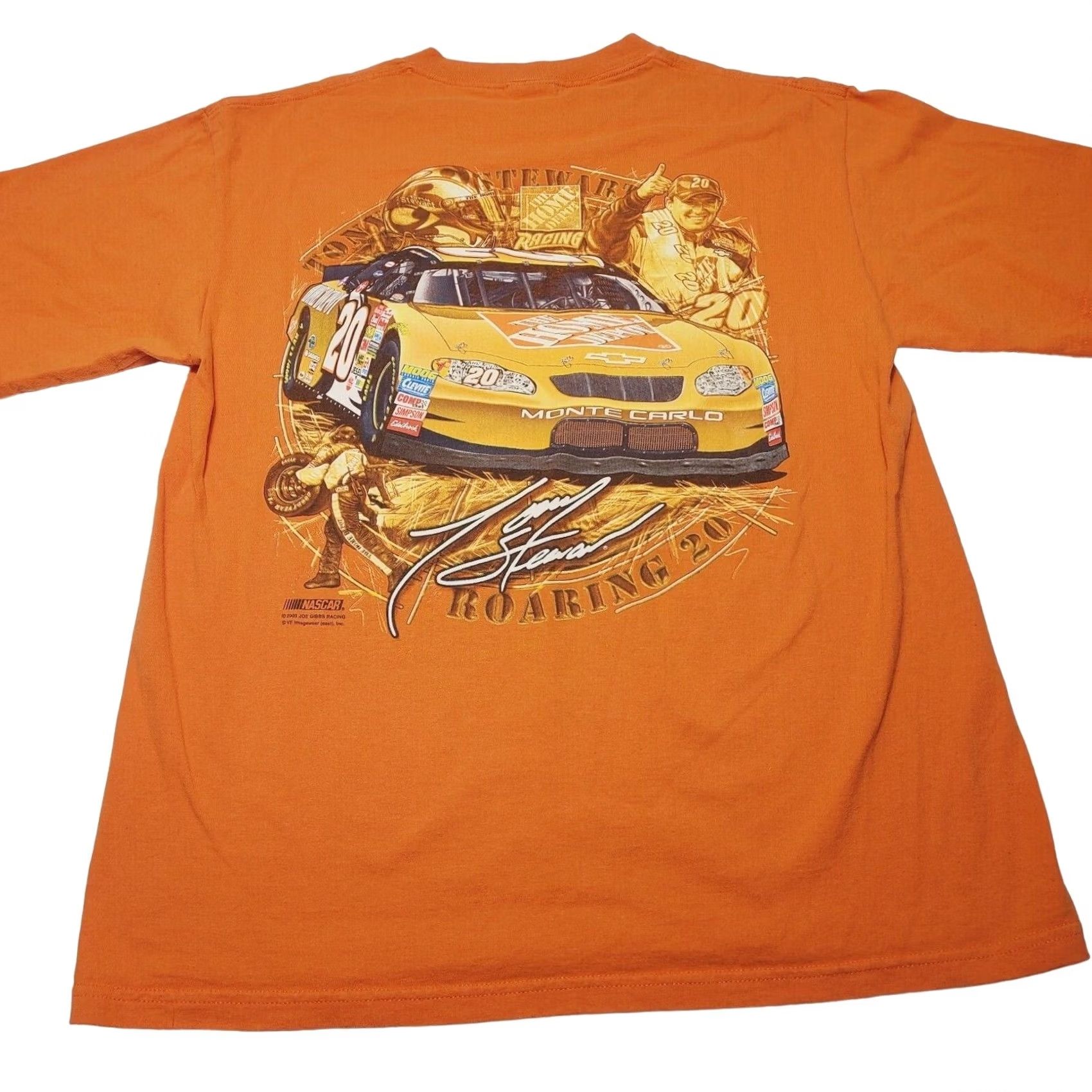 Chase Authentics VINTAGE Tony Stewart 2003 Mens Size Large T-Shirt NASCAR Home Depot Double Sided Size US L / EU 52-54 / 3 - 3 Thumbnail
