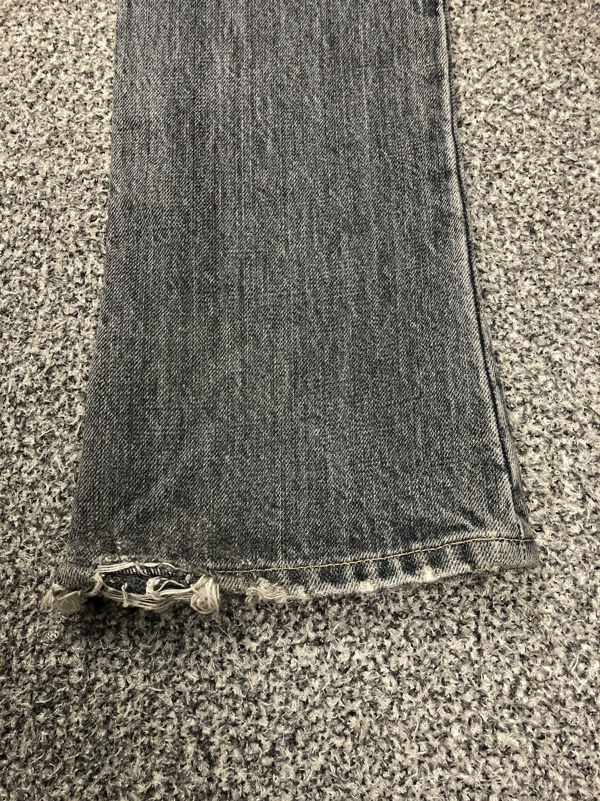 Hysteric Glamour Vintage Le Grande Bleu(L.G.B) Zipper Flare Jeans Size 32" / US 10 / IT 46 - 17 Thumbnail