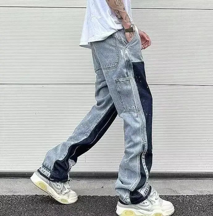 Japanese Brand Graffiti Flared Denim Pant Size US 30 / EU 46 - 2 Thumbnail