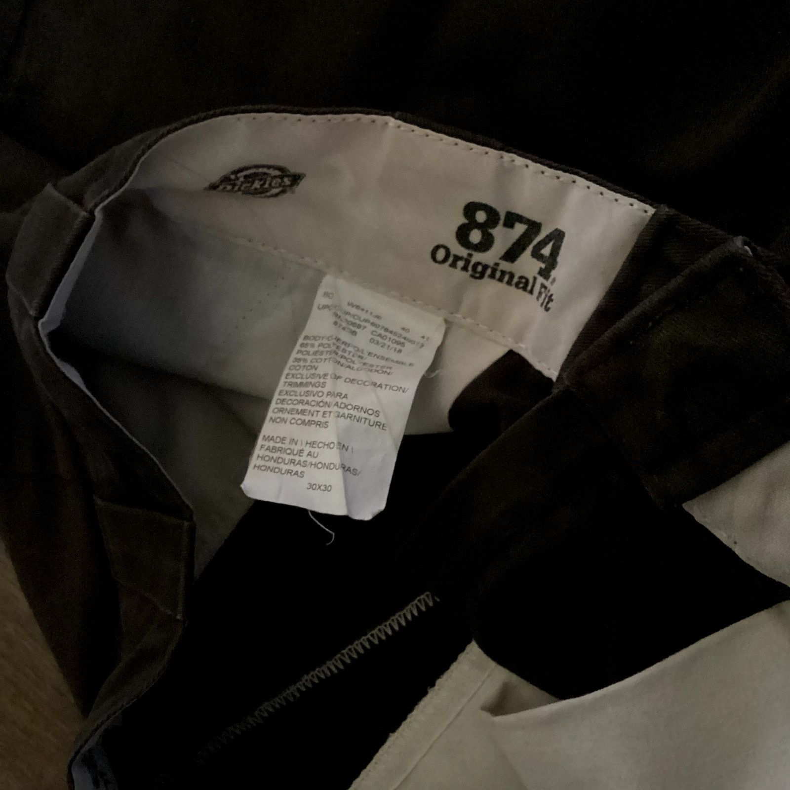 Dickies 874 Brown Dickies Size 22" - 5 Thumbnail