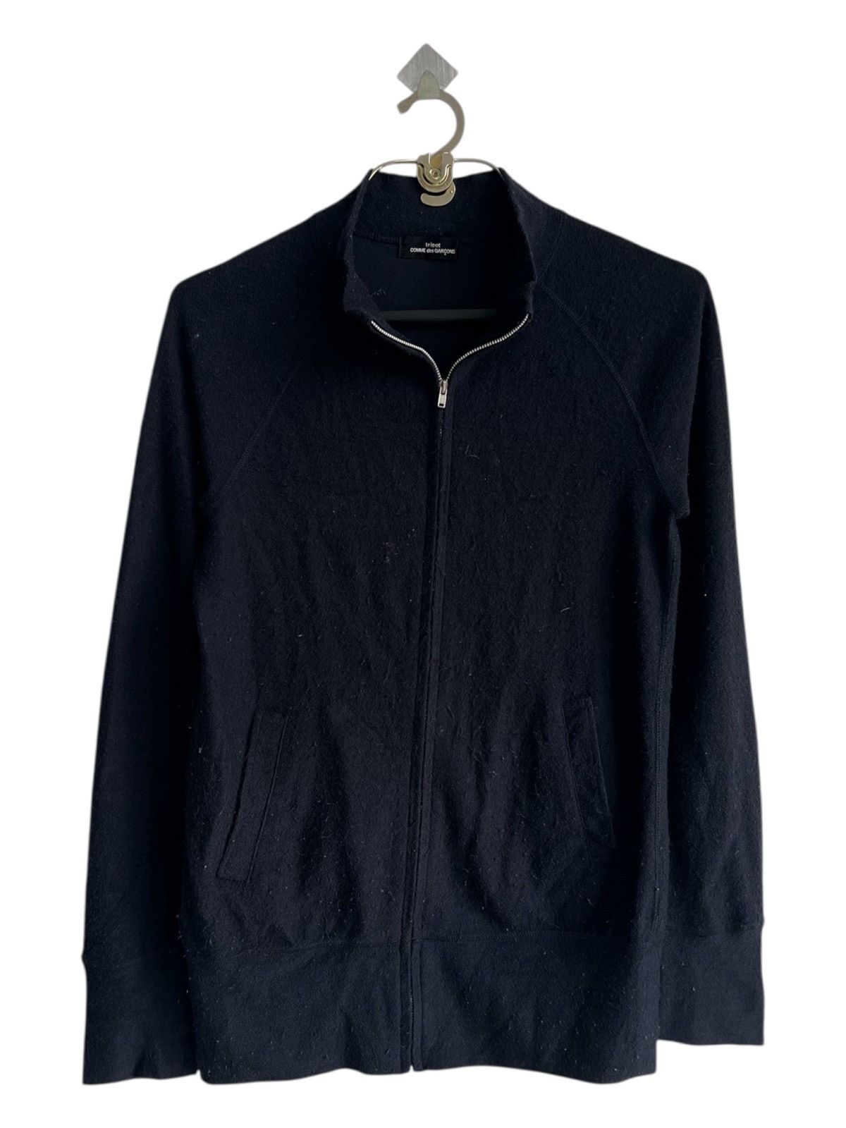 Comme des Garcons Homme AW03 Comme des Garçons "Homeless" Zipper Up Sweater Cardigan Size US S / EU 44-46 / 1 - 1 Thumbnail