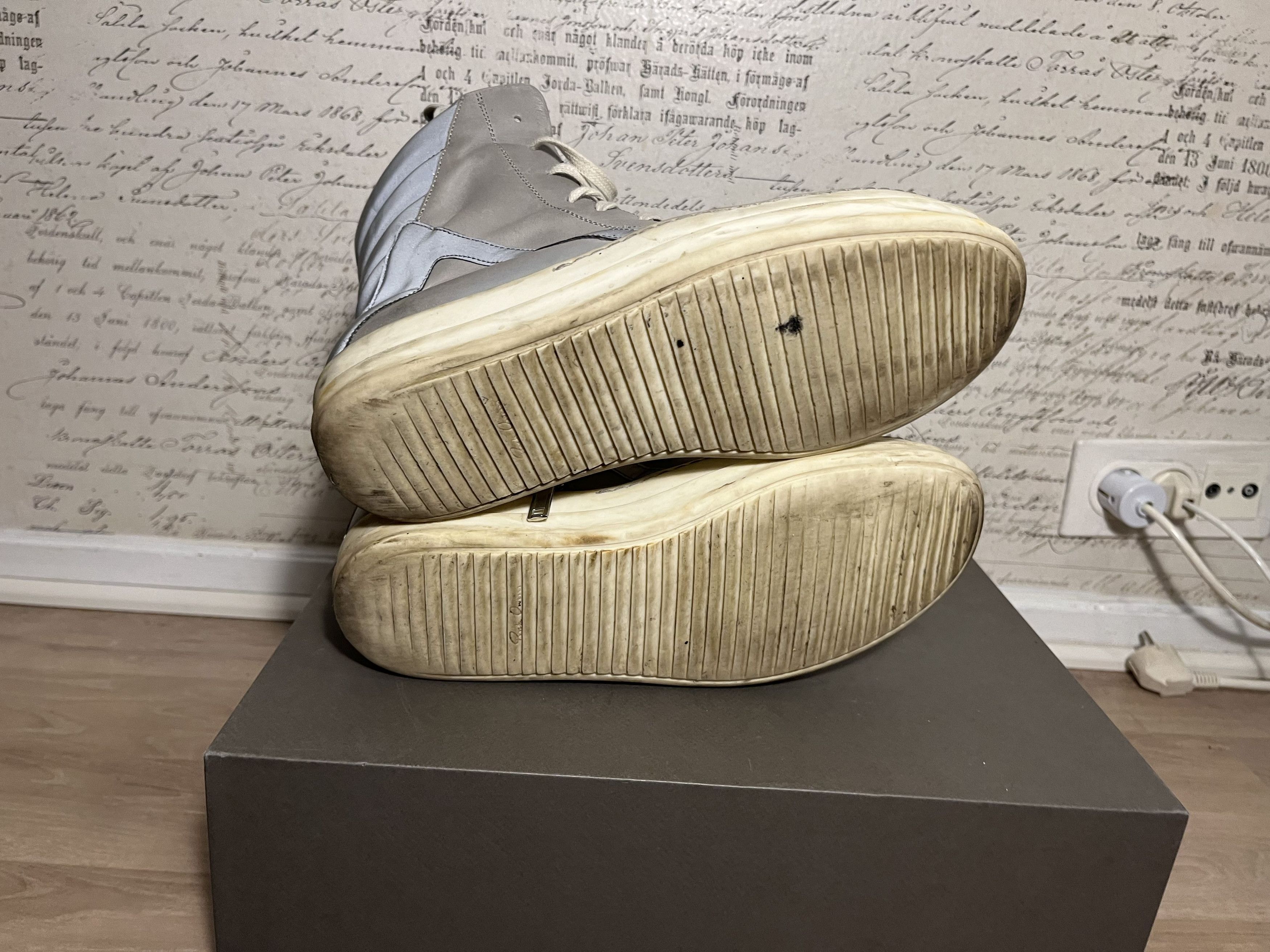Rick Owens Rick Owens Pearl Geobaskets Size US 9 / EU 42 - 4 Thumbnail