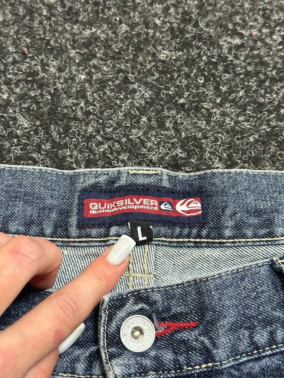 If Six Was Nine × Quiksilver 90s rap jeans Quiksilver double knee cargo detroit pant surf Size US 34 / EU 50 - 4 Thumbnail