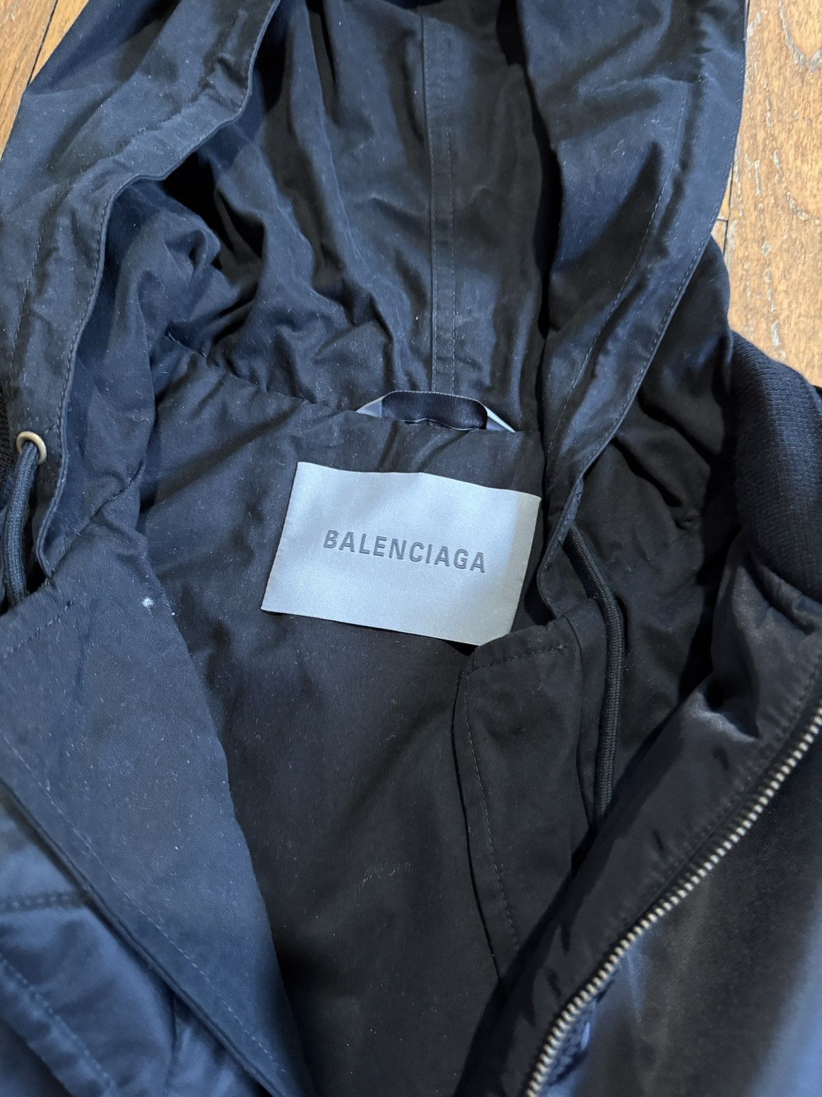Balenciaga Hooded Bomber SS26 Size US M / EU 48-50 / 2 - 3 Thumbnail