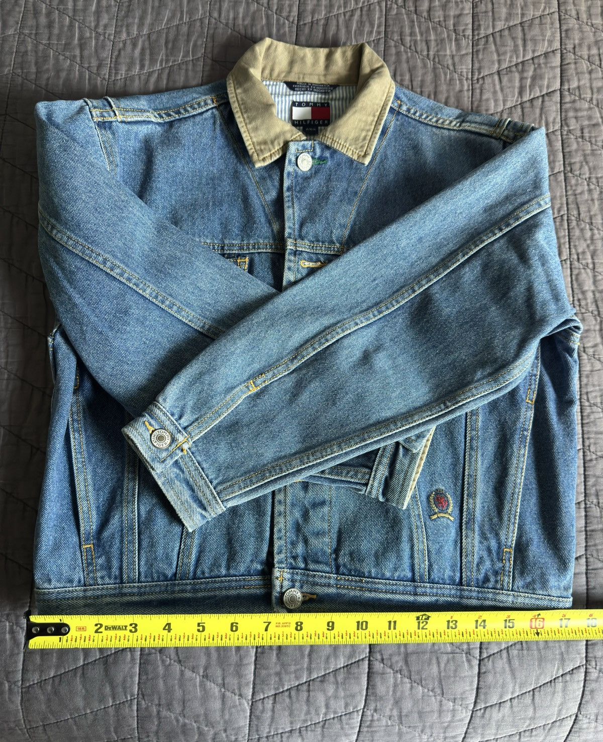 Tommy Hilfiger Vintage Tommy Hilfiger Denim Jacket Size S / US 4 / IT 40 - 2 Thumbnail