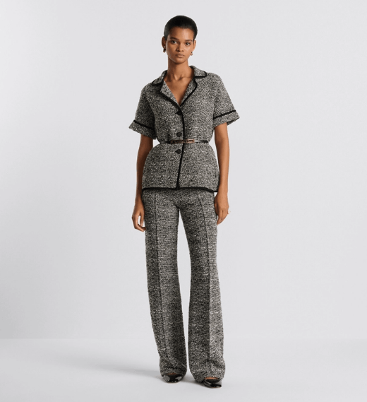 Dior o1w1db11225 454P01 Flared Pant in Black Size 25" / US 0 / IT 36 - 4 Thumbnail