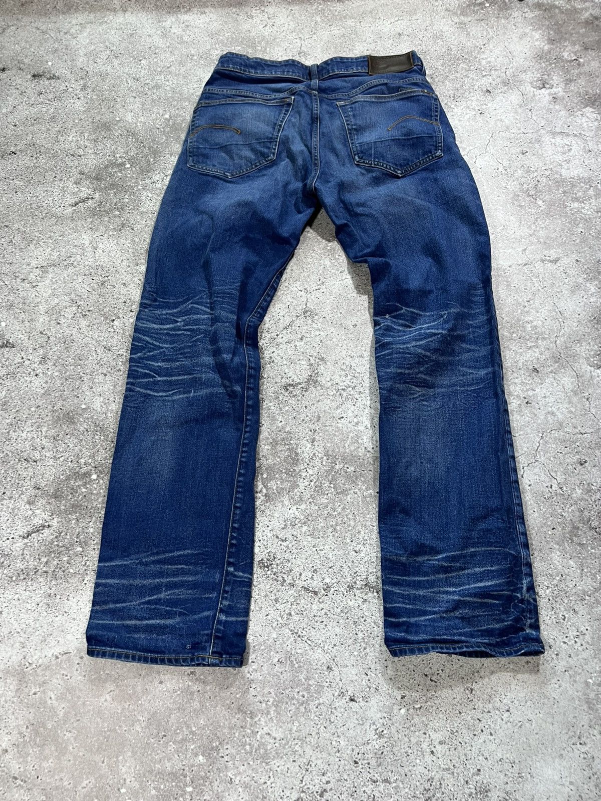 G-Star Distressed G-Star Raw Denim Jeans Size 34x34 Faded Jeans Size US 34 / EU 50 - 1 Thumbnail