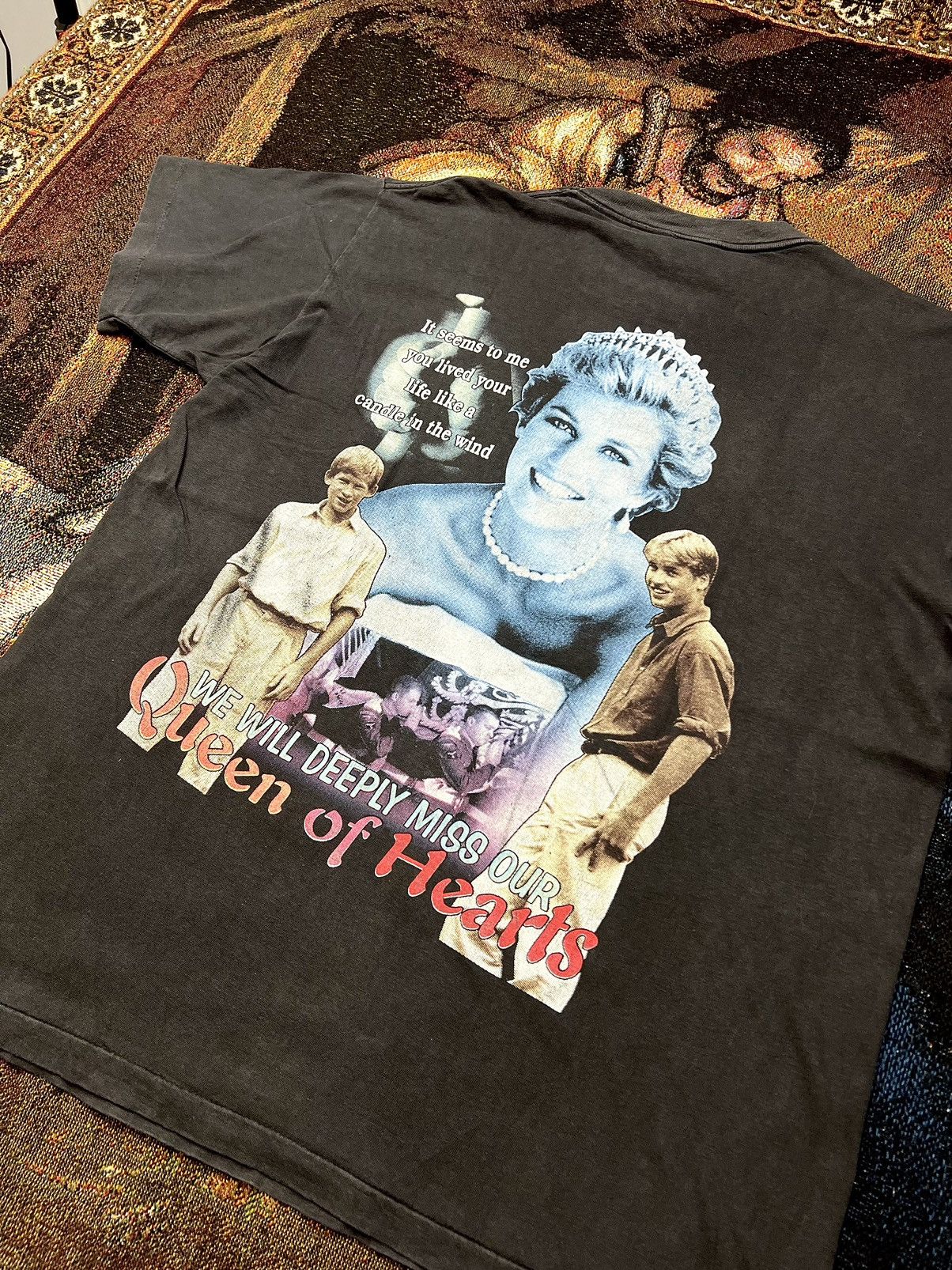 Rap Tees Princess Diana Rap Tee Memorial Size US XL / EU 56 / 4 - 4 Thumbnail