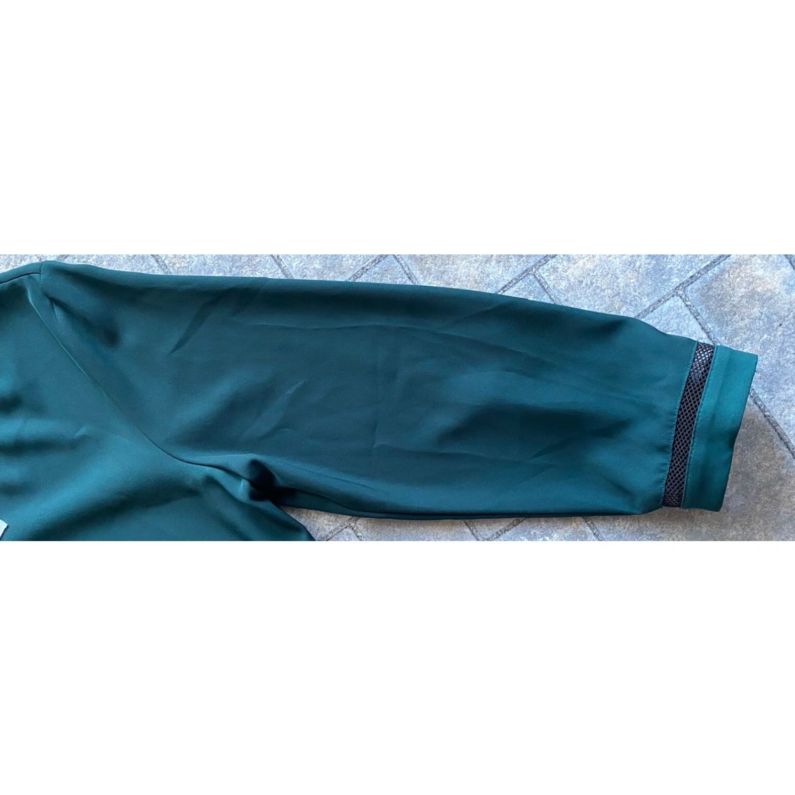 Calvin Klein Calvin Klein XL Woman Tunic Blouse Top Green Dark Green NEW WITH TAGS Women XL Blouse Tunic Pullover Size XL / US 12-14 / IT 48-50 - 7 Thumbnail