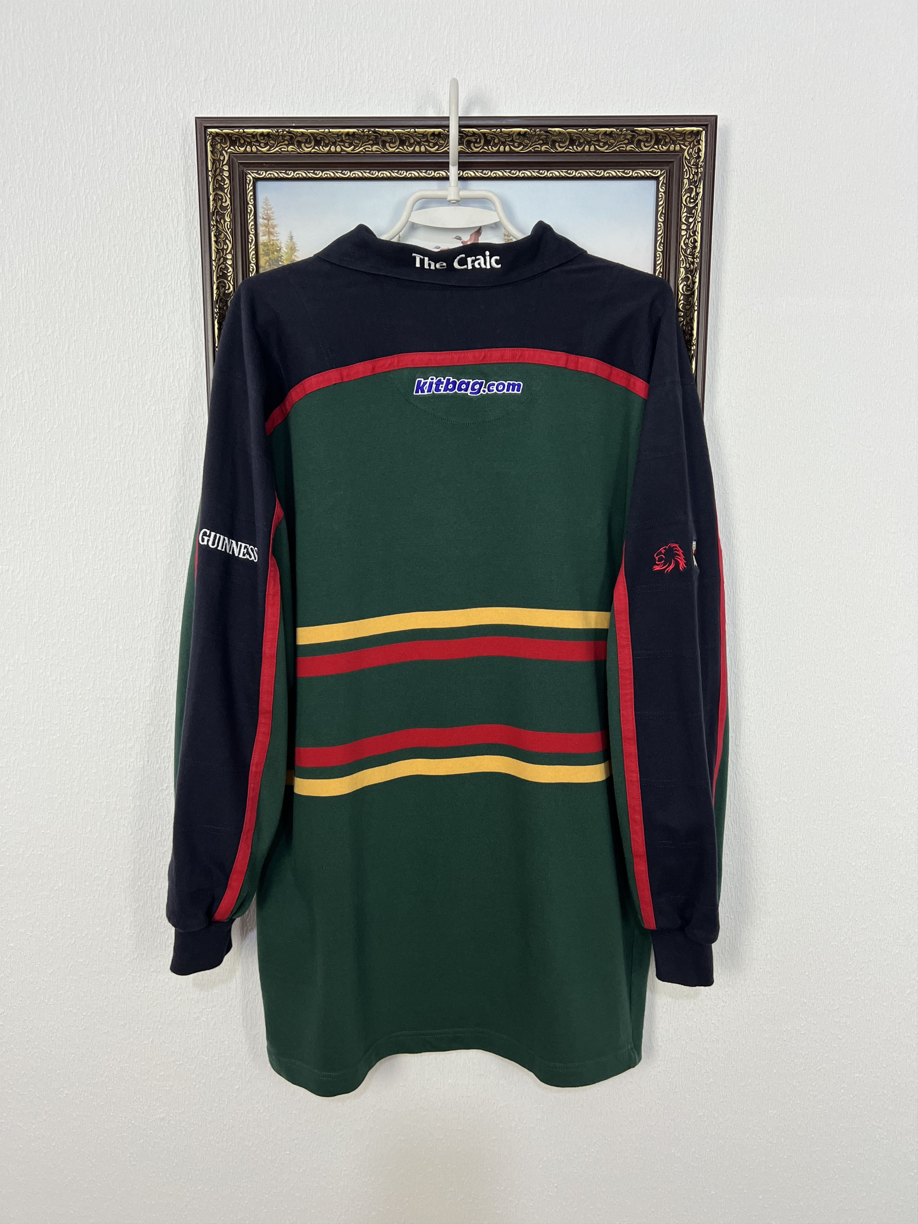 Cotton Traders Vintage 90's Cotton Traders London Irish Rugby Jersey Size US L / EU 52-54 / 3 - 11 Thumbnail