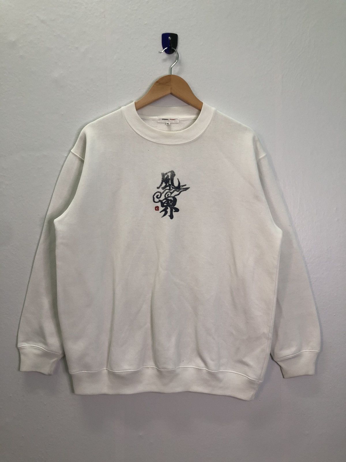 Japanese Brand × Vintage Vintage Primal Point Sweatshirt Size US L / EU 52-54 / 3 - 2 Thumbnail