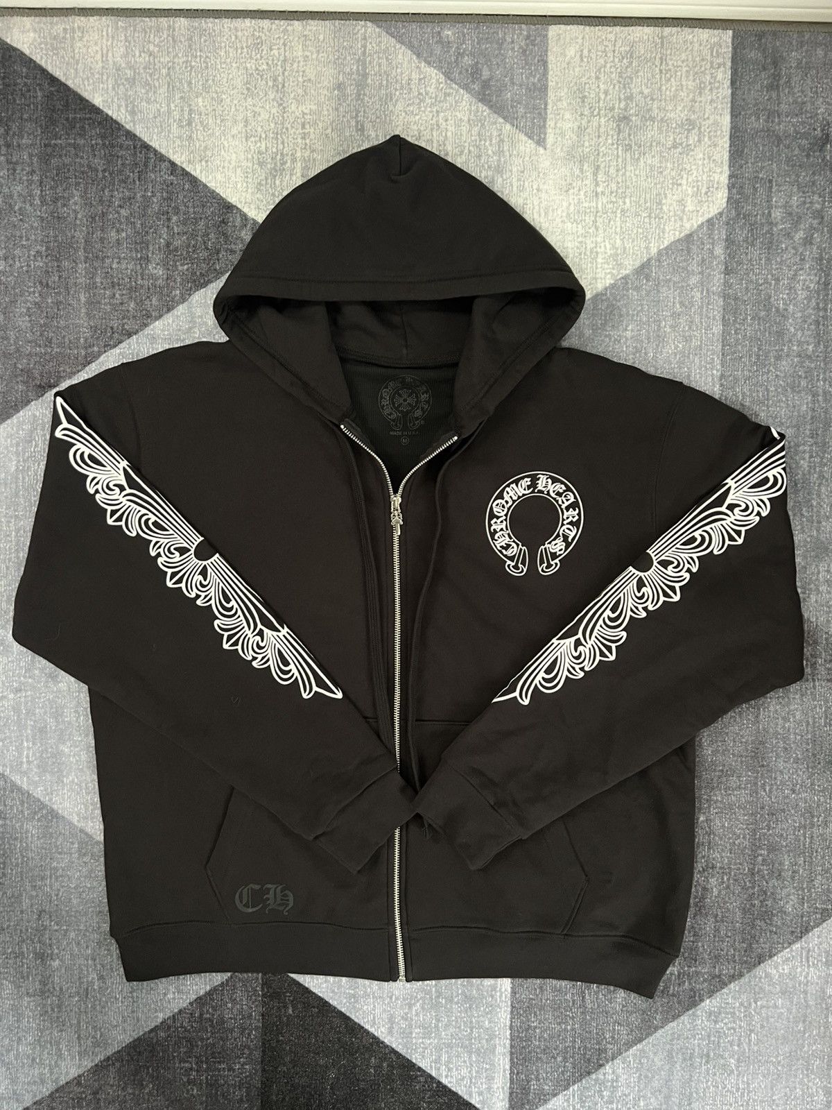 Chrome Hearts Chrome Hearts Horseshoe zip Hoodie Size US M / EU 48-50 / 2 - 1 Thumbnail