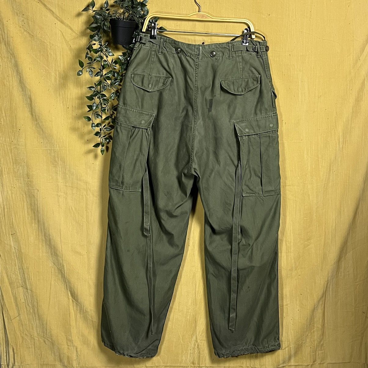 Vintage OG 50s U.S Army Fulton Trouser M-1951 Size US 35 - 1 Thumbnail